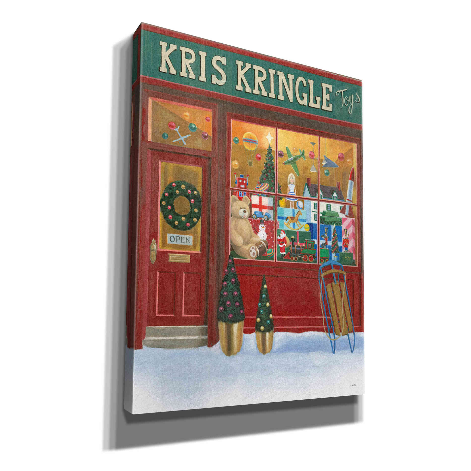 'Holiday Moments III' by James Wiens, Canvas Wall Art,12x16x1.1x0,20x24x1.1x0,26x30x1.74x0,40x54x1.74x0