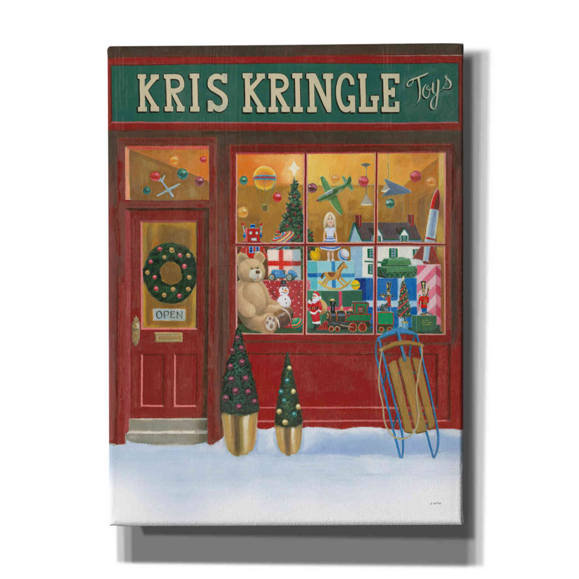 'Holiday Moments III' by James Wiens, Canvas Wall Art,12x16x1.1x0,20x24x1.1x0,26x30x1.74x0,40x54x1.74x0