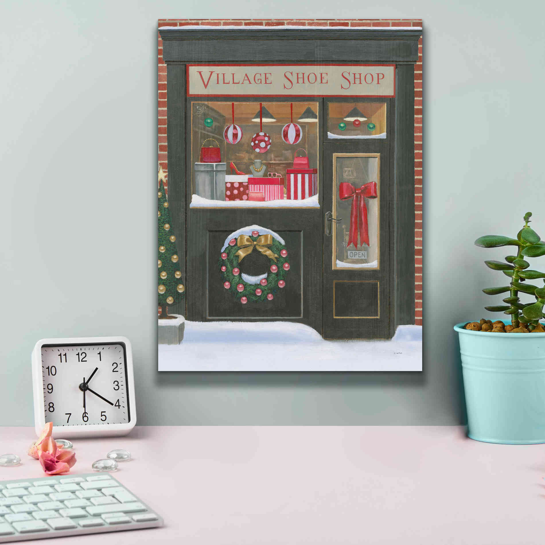 'Holiday Moments IV' by James Wiens, Canvas Wall Art,12 x 16