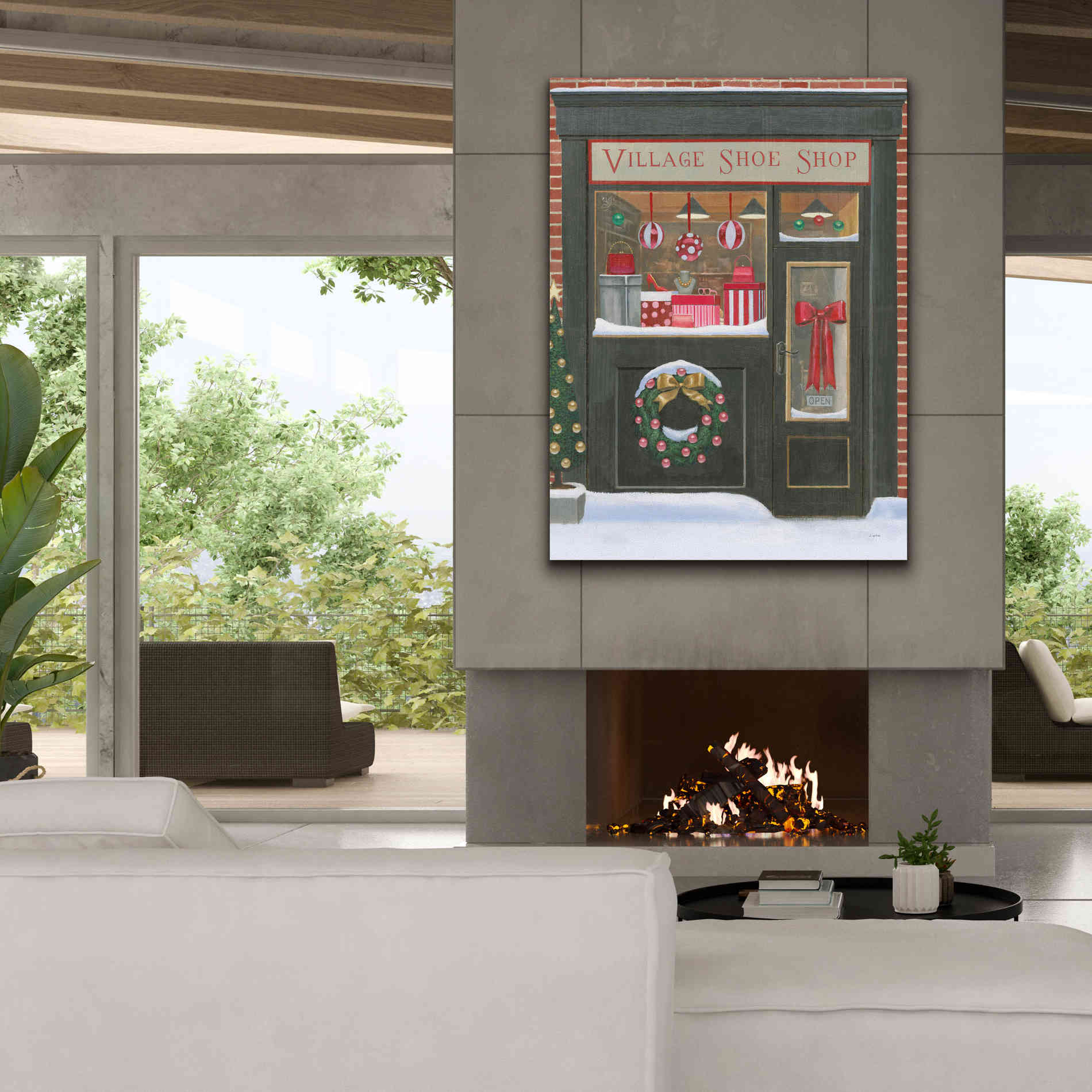 'Holiday Moments IV' by James Wiens, Canvas Wall Art,40 x 54