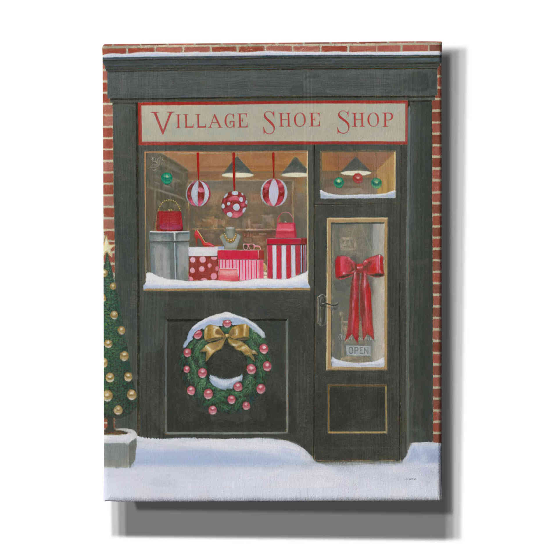 'Holiday Moments IV' by James Wiens, Canvas Wall Art,12x16x1.1x0,20x24x1.1x0,26x30x1.74x0,40x54x1.74x0