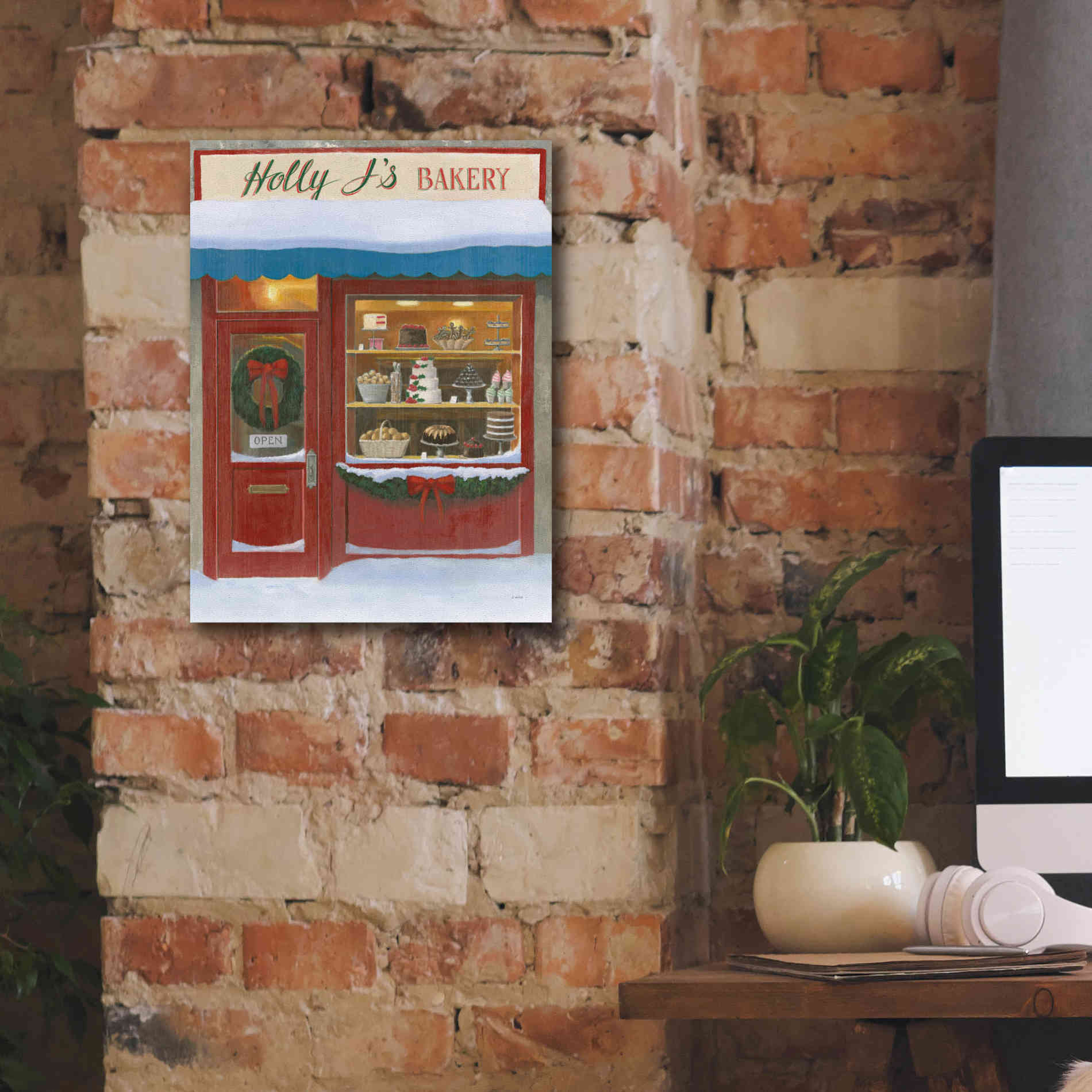 'Holiday Moments V' by James Wiens, Canvas Wall Art,12 x 16