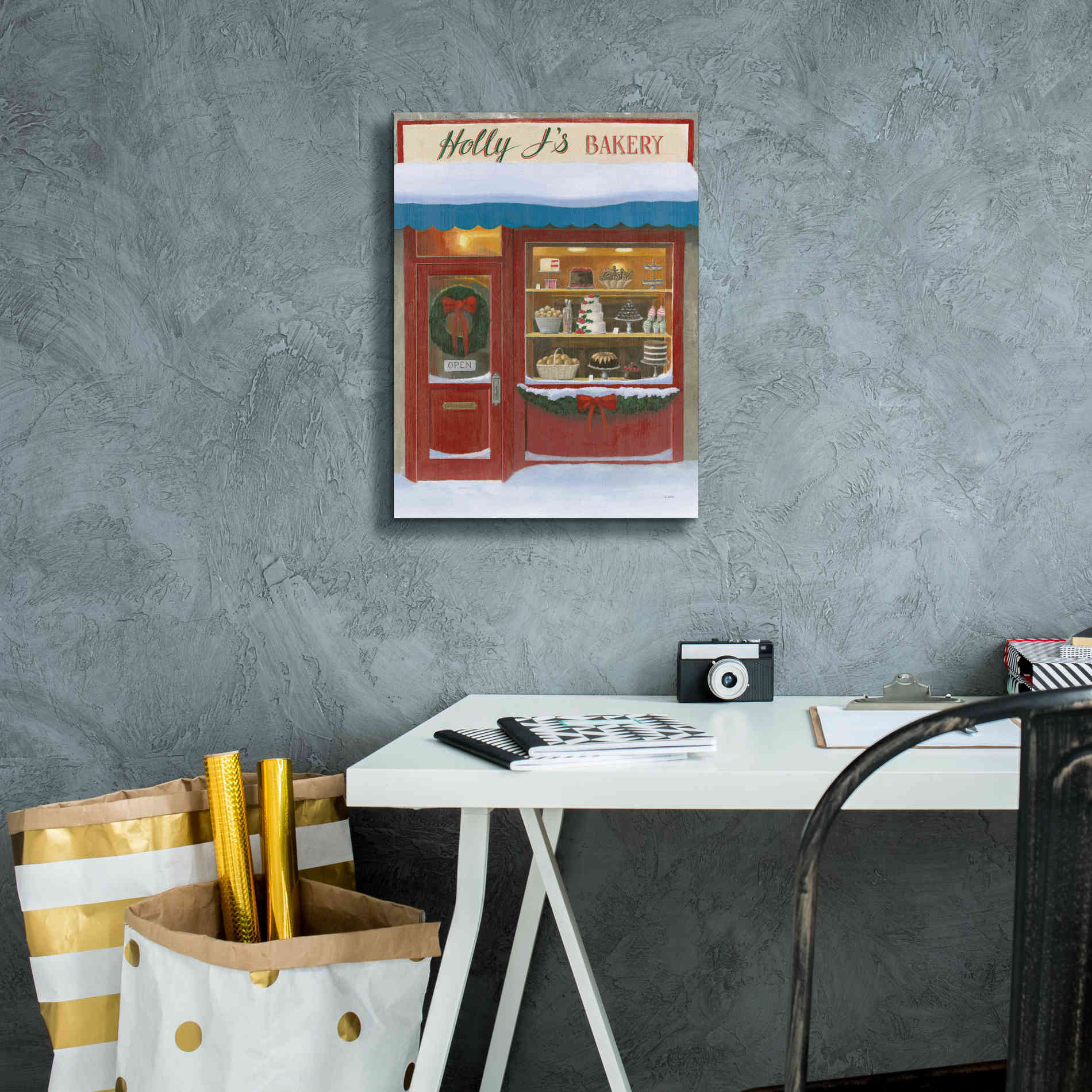 'Holiday Moments V' by James Wiens, Canvas Wall Art,12 x 16