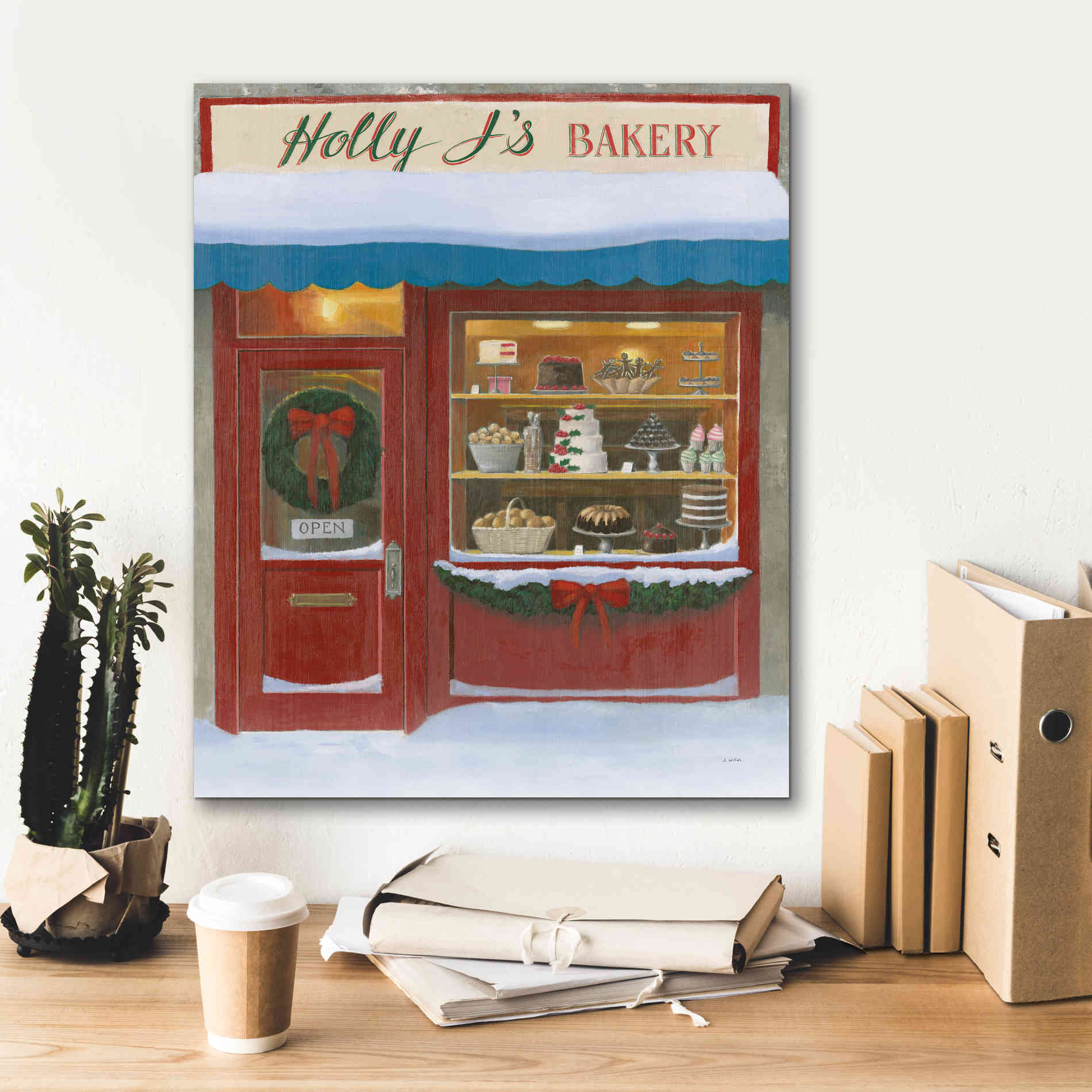 'Holiday Moments V' by James Wiens, Canvas Wall Art,20 x 24