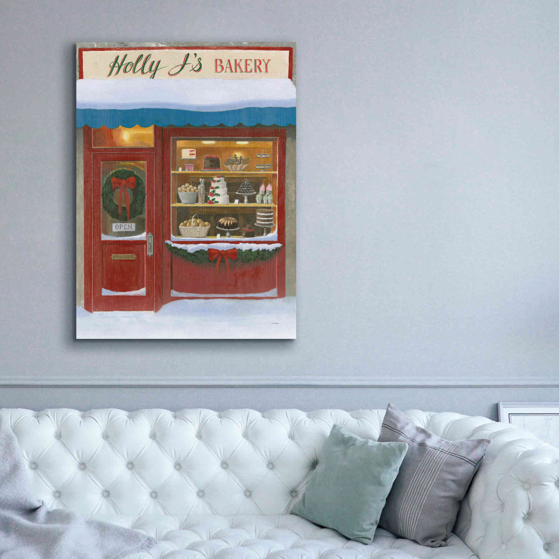 'Holiday Moments V' by James Wiens, Canvas Wall Art,40 x 54