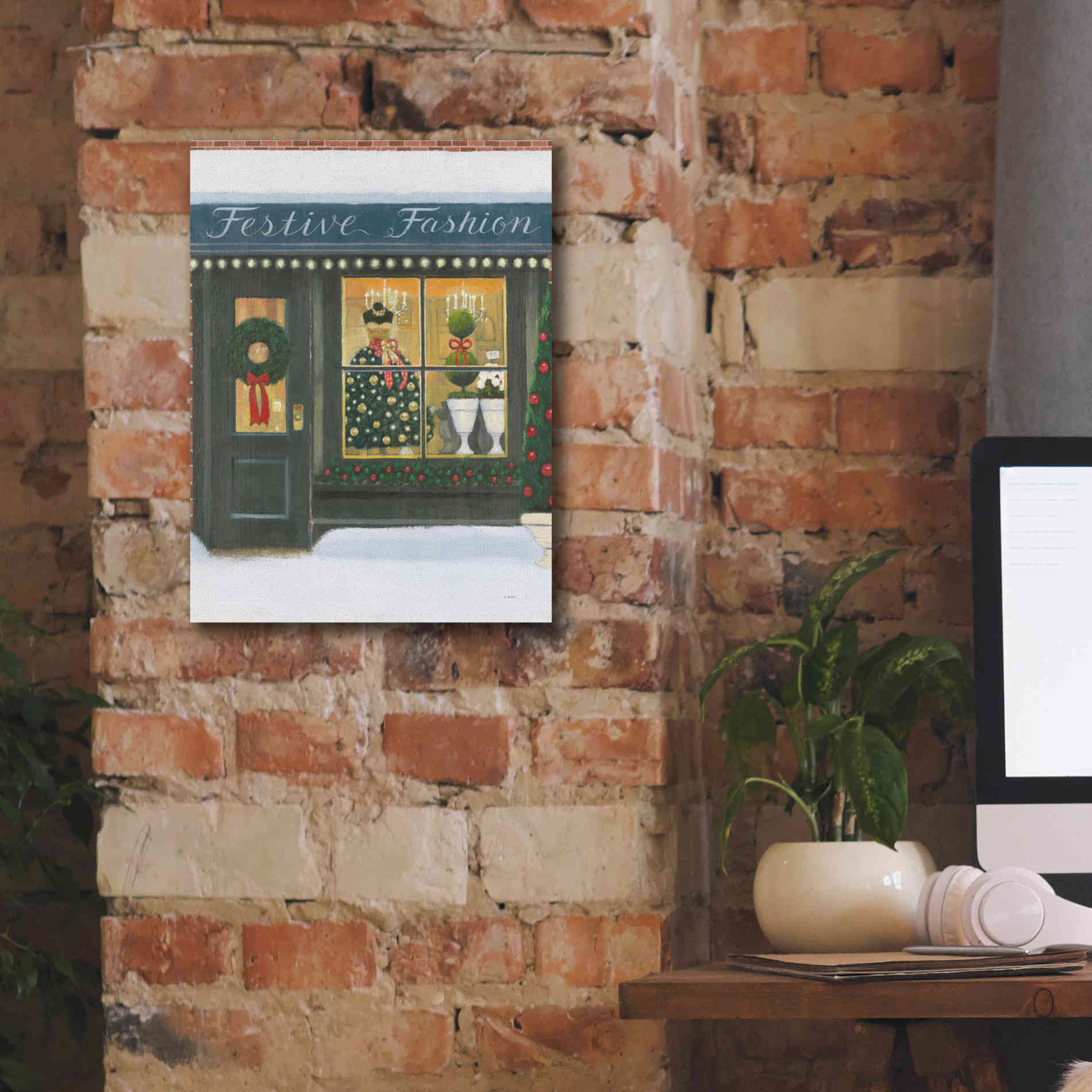 'Holiday Moments VI' by James Wiens, Canvas Wall Art,12 x 16