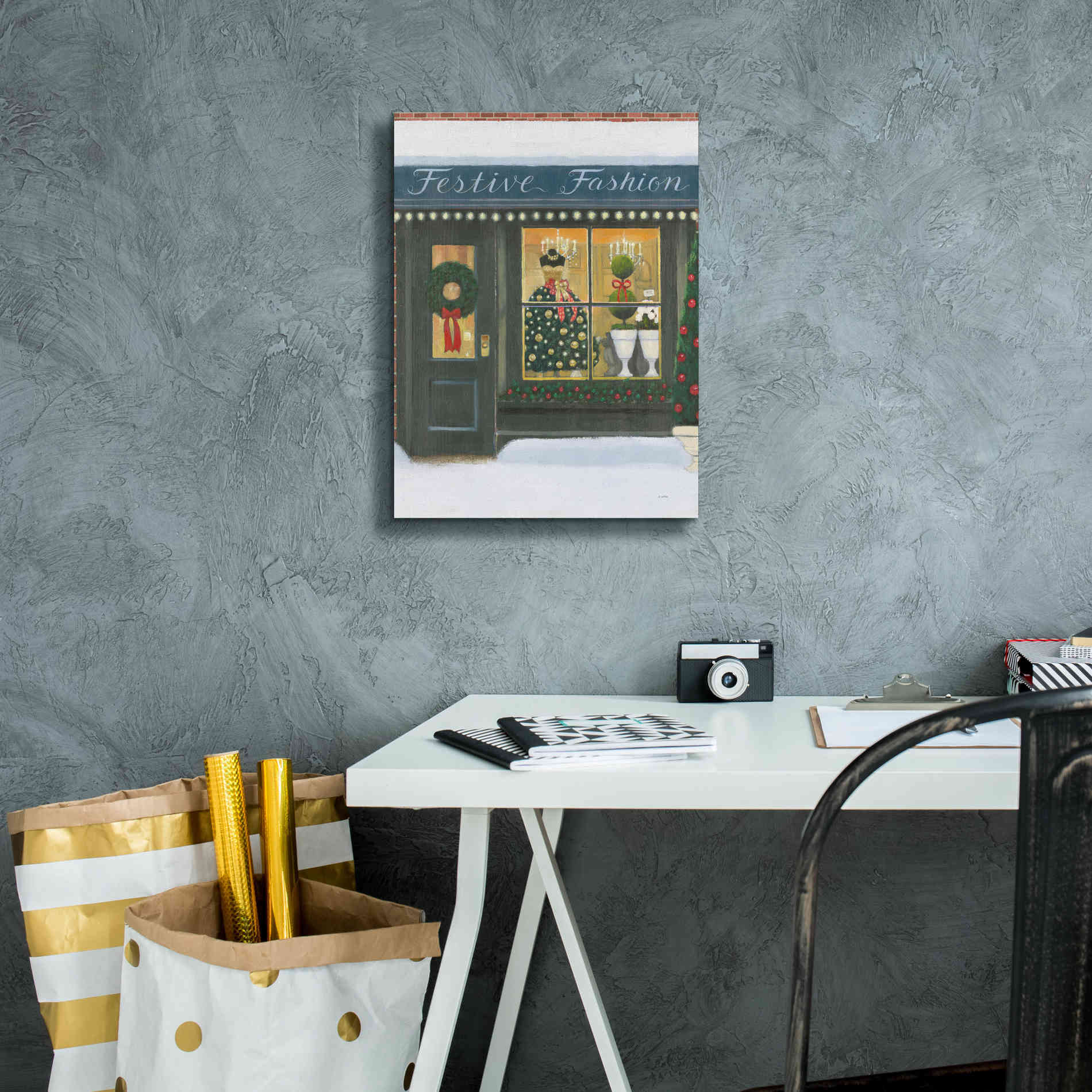 'Holiday Moments VI' by James Wiens, Canvas Wall Art,12 x 16