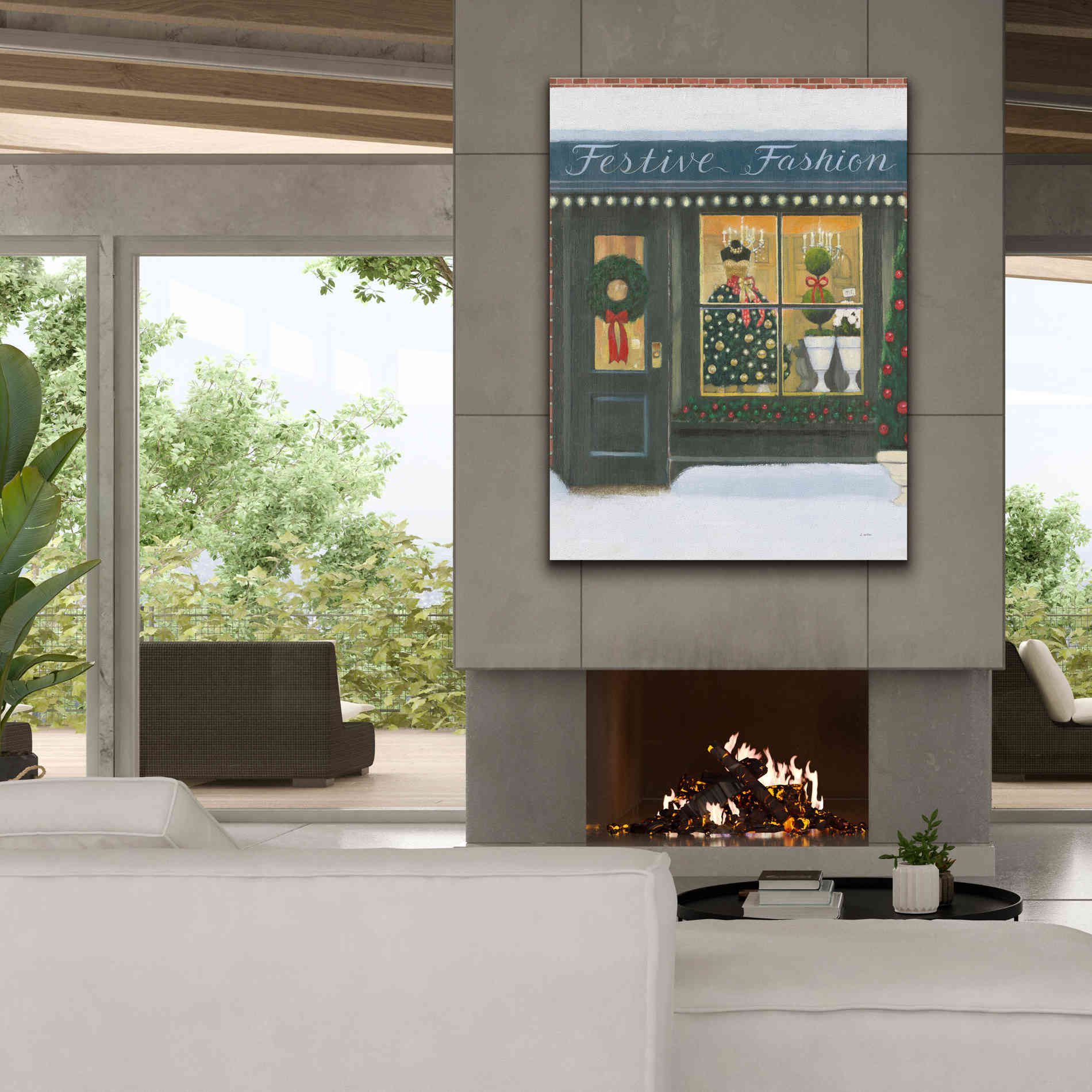 'Holiday Moments VI' by James Wiens, Canvas Wall Art,40 x 54