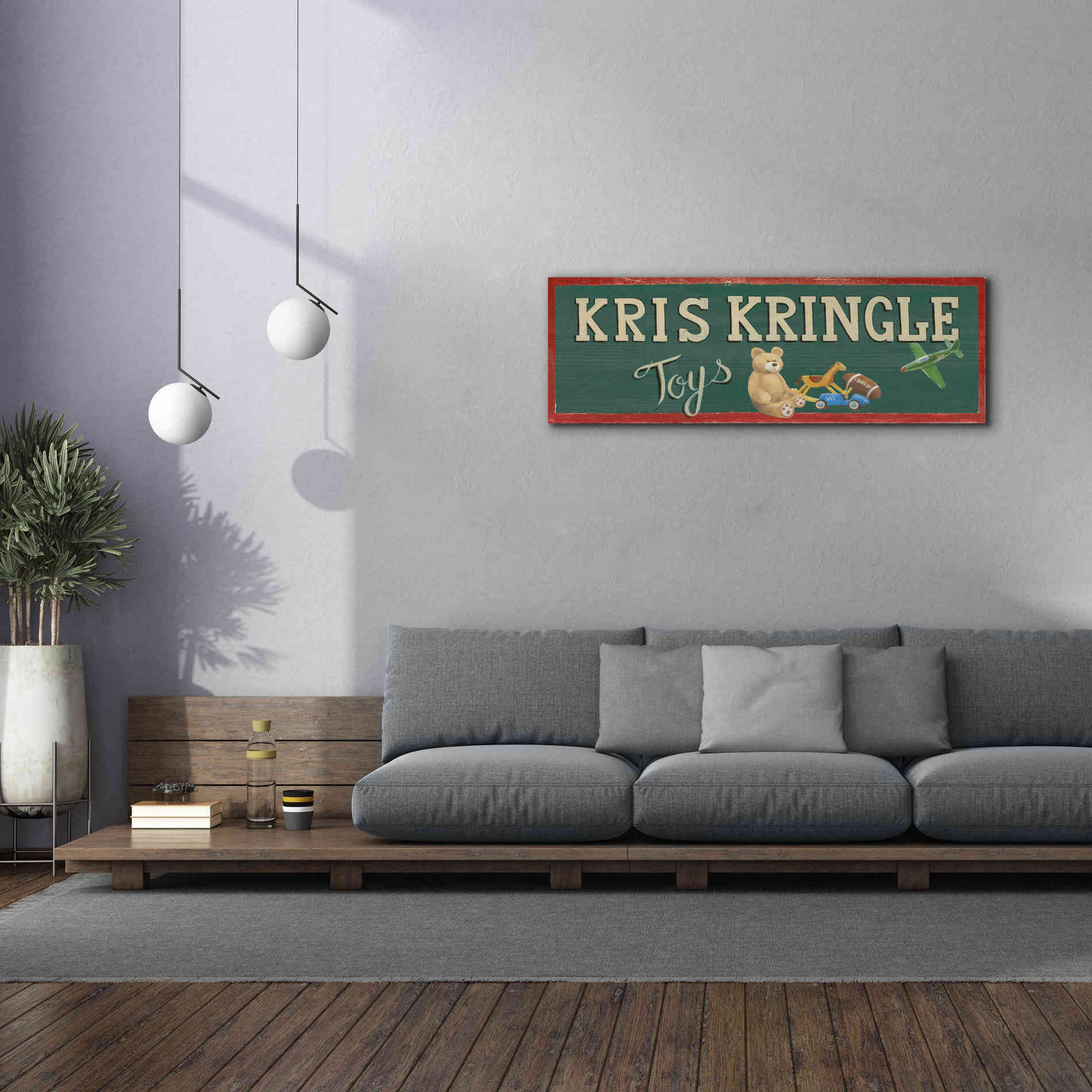 'Holiday Moments VII' by James Wiens, Canvas Wall Art,60 x 20