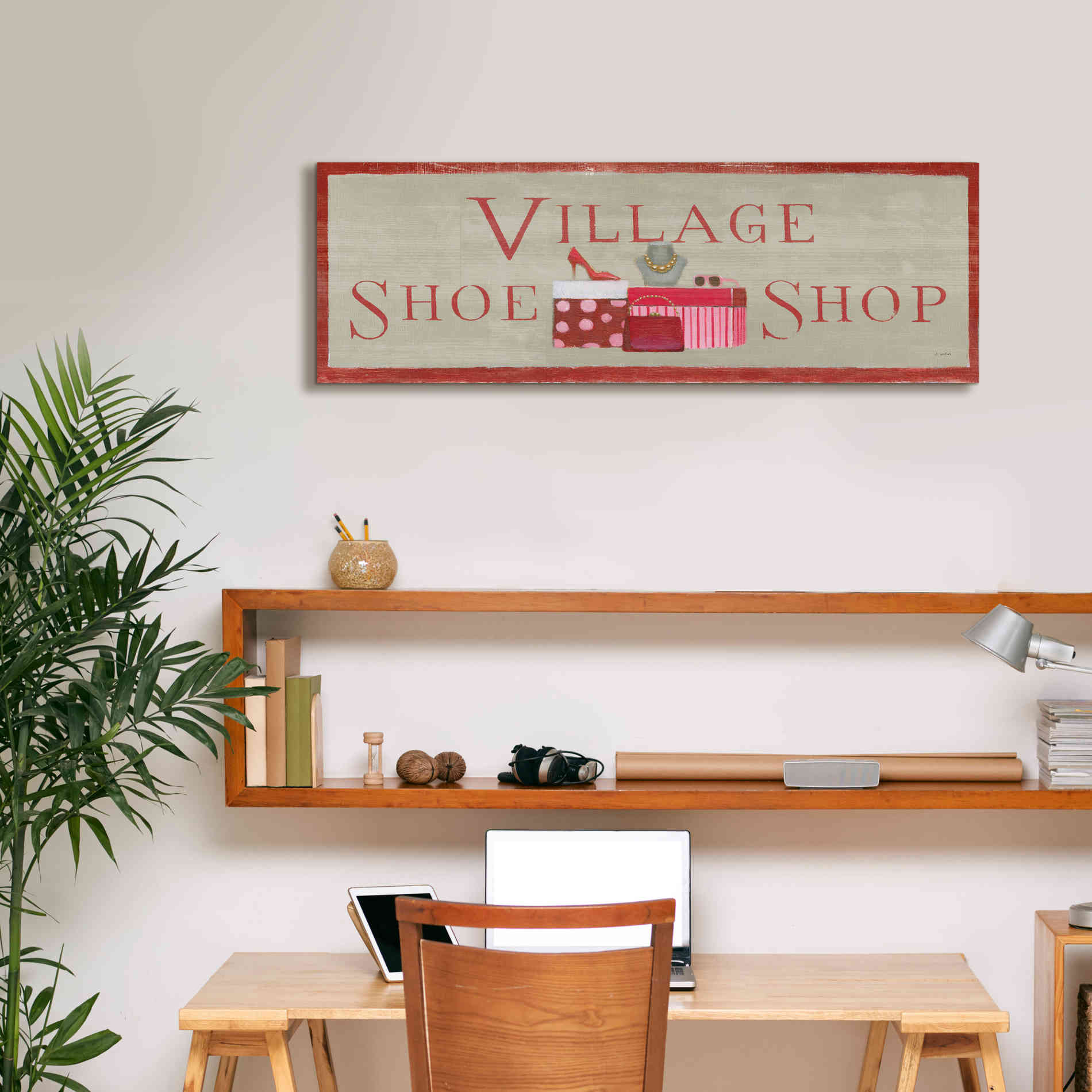 'Holiday Moments VIII' by James Wiens, Canvas Wall Art,36 x 12