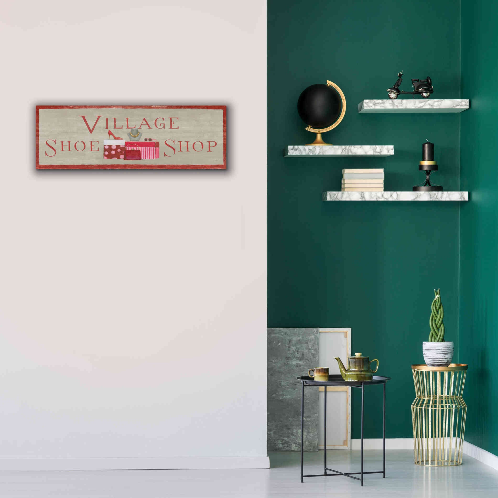 'Holiday Moments VIII' by James Wiens, Canvas Wall Art,36 x 12