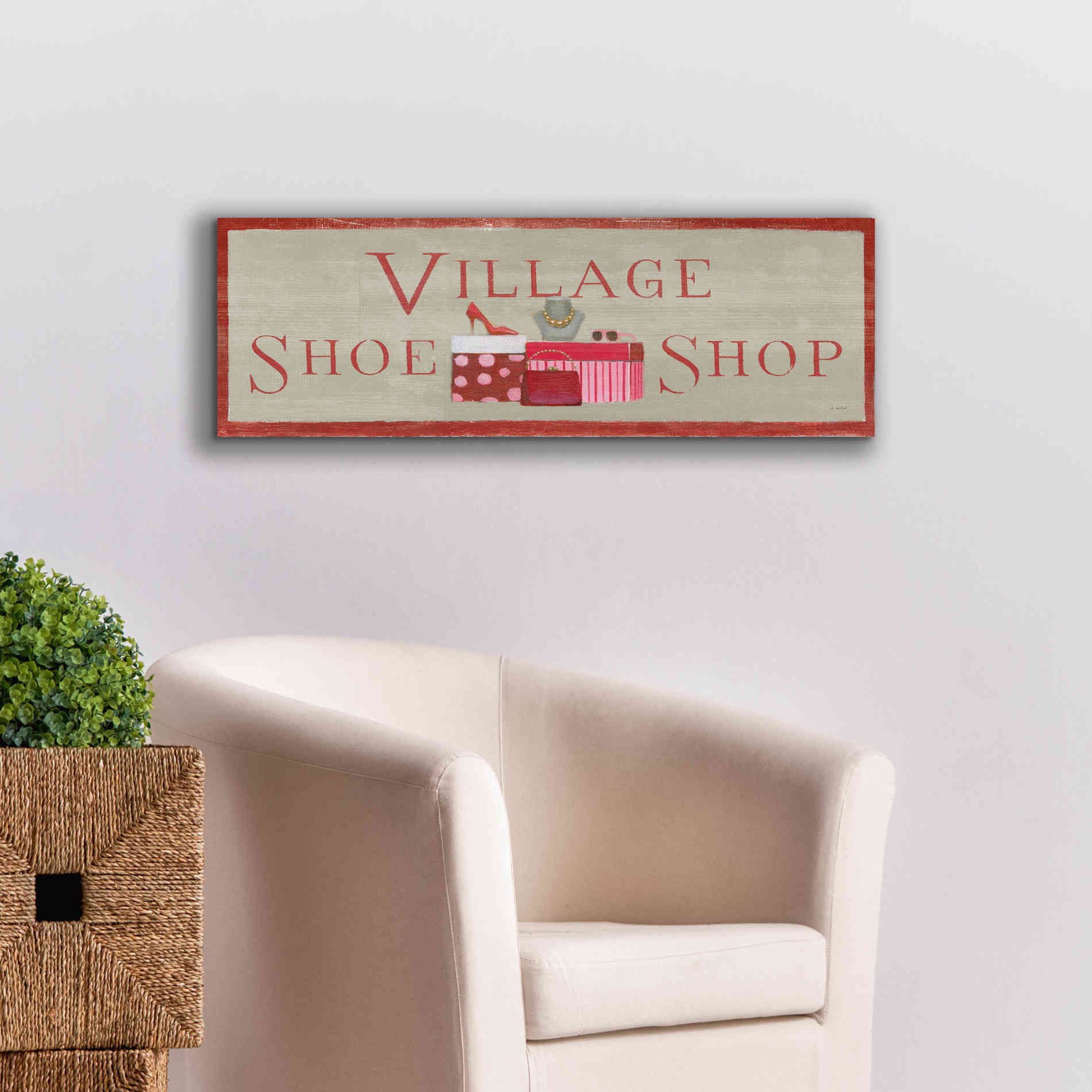 'Holiday Moments VIII' by James Wiens, Canvas Wall Art,36 x 12