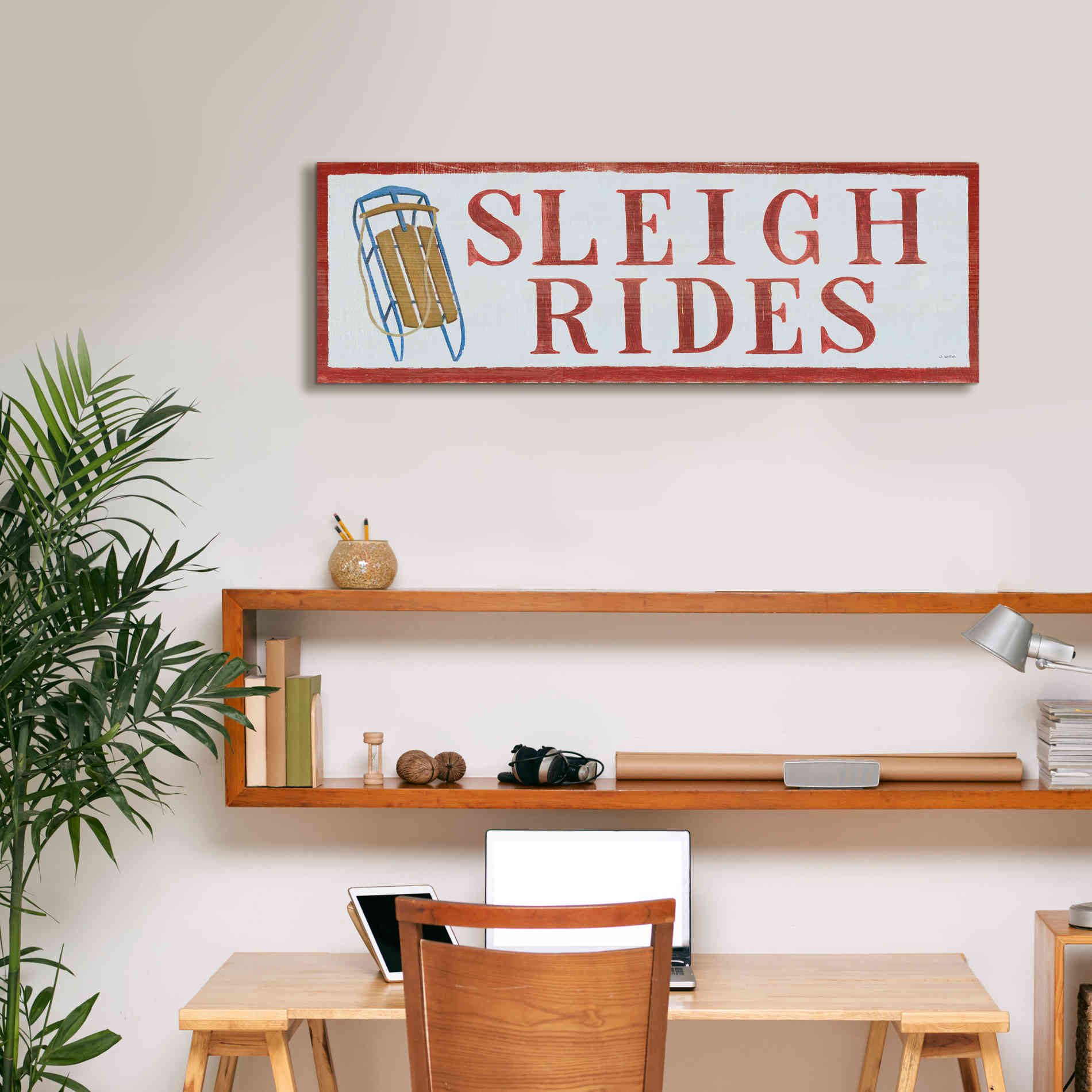 'Holiday Moments XII' by James Wiens, Canvas Wall Art,36 x 12