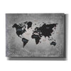 'Riveting World Map' by James Wiens, Canvas Wall Art,16x12x1.1x0,26x18x1.1x0,34x26x1.74x0,54x40x1.74x0