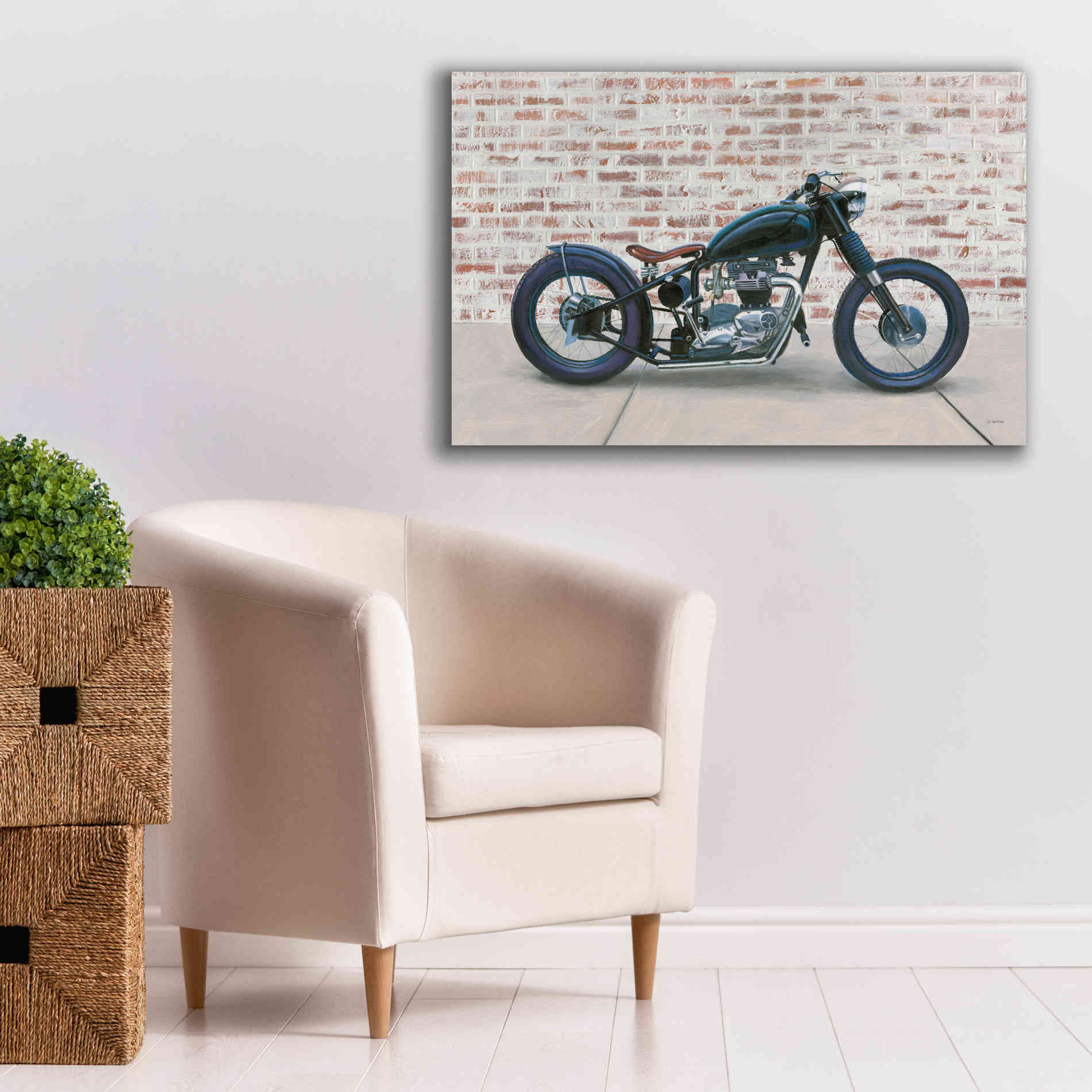 'Lets Roll I' by James Wiens, Canvas Wall Art,40 x 26