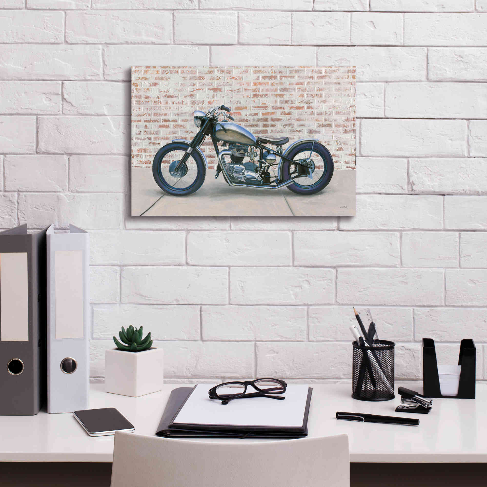 'Lets Roll II' by James Wiens, Canvas Wall Art,18 x 12