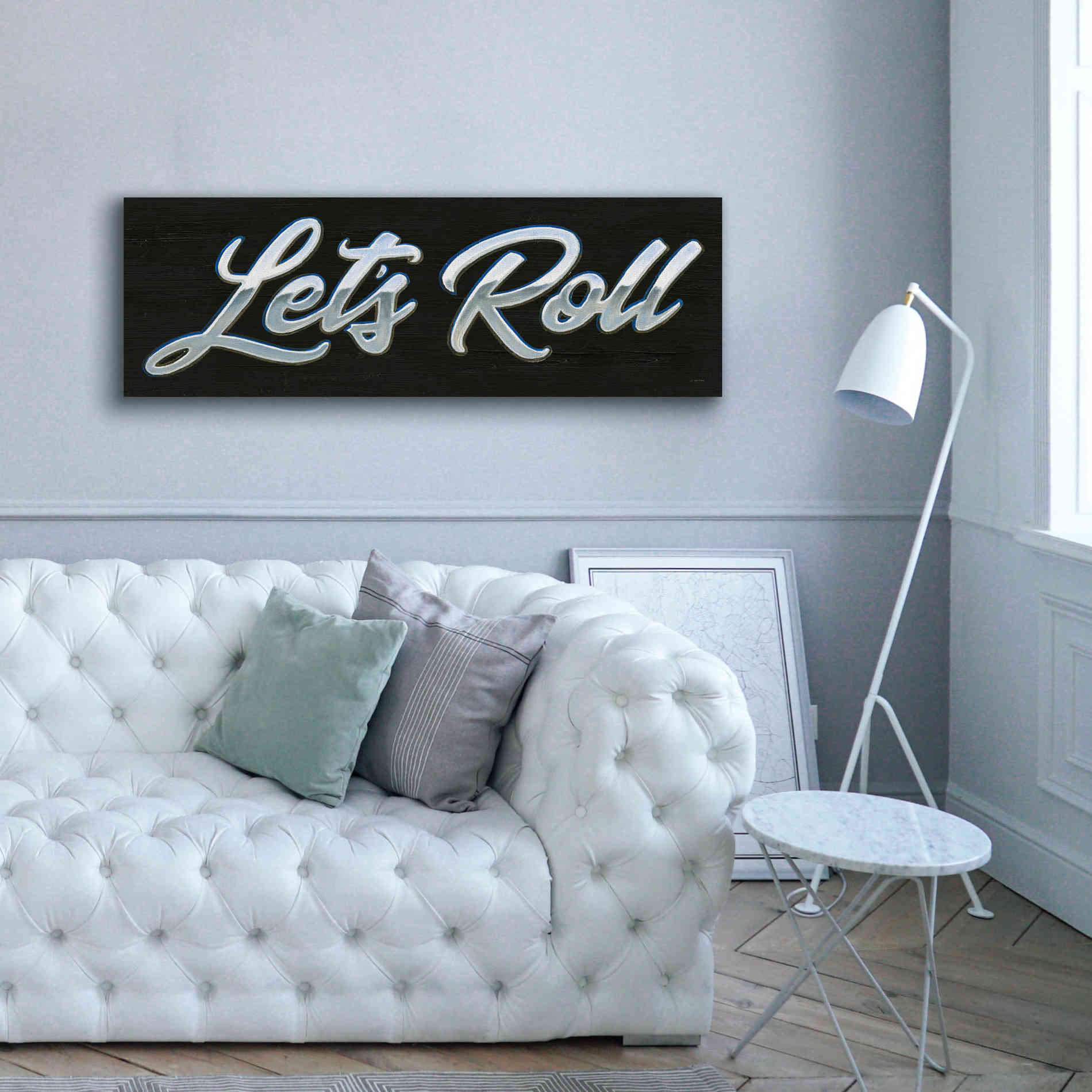 'Lets Roll III' by James Wiens, Canvas Wall Art,60 x 20