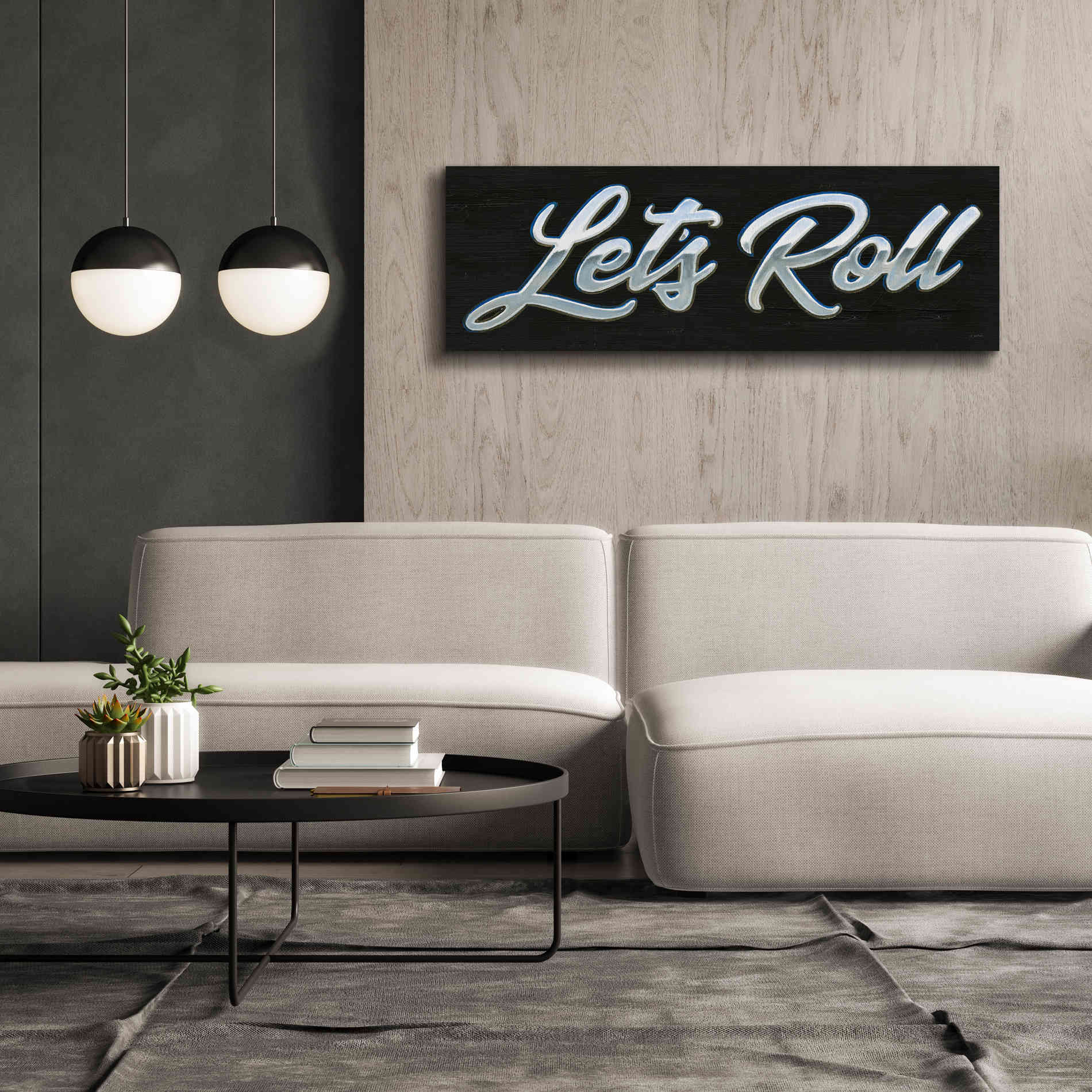 'Lets Roll III' by James Wiens, Canvas Wall Art,60 x 20