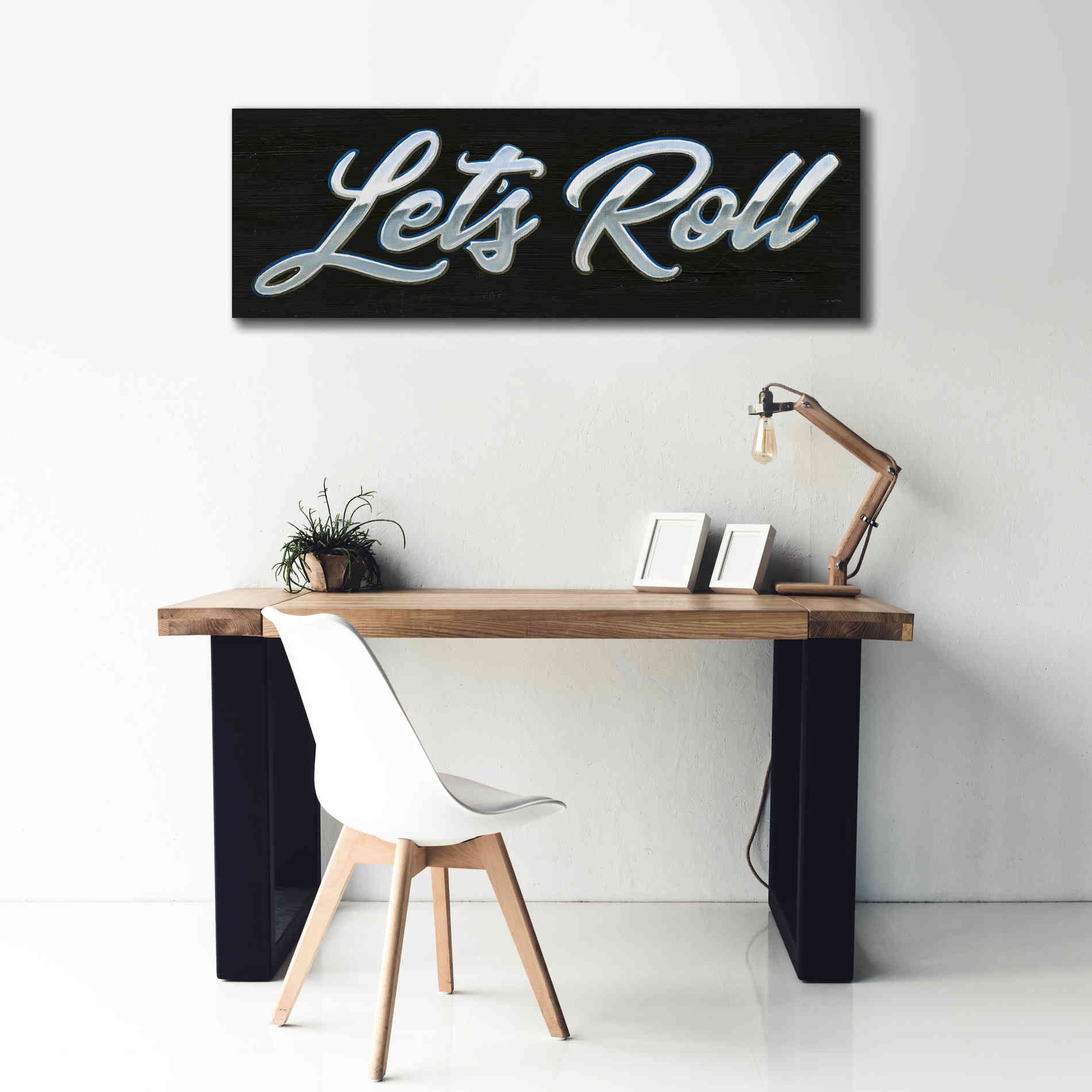 'Lets Roll III' by James Wiens, Canvas Wall Art,60 x 20