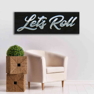 'Lets Roll III' by James Wiens, Canvas Wall Art,60 x 20