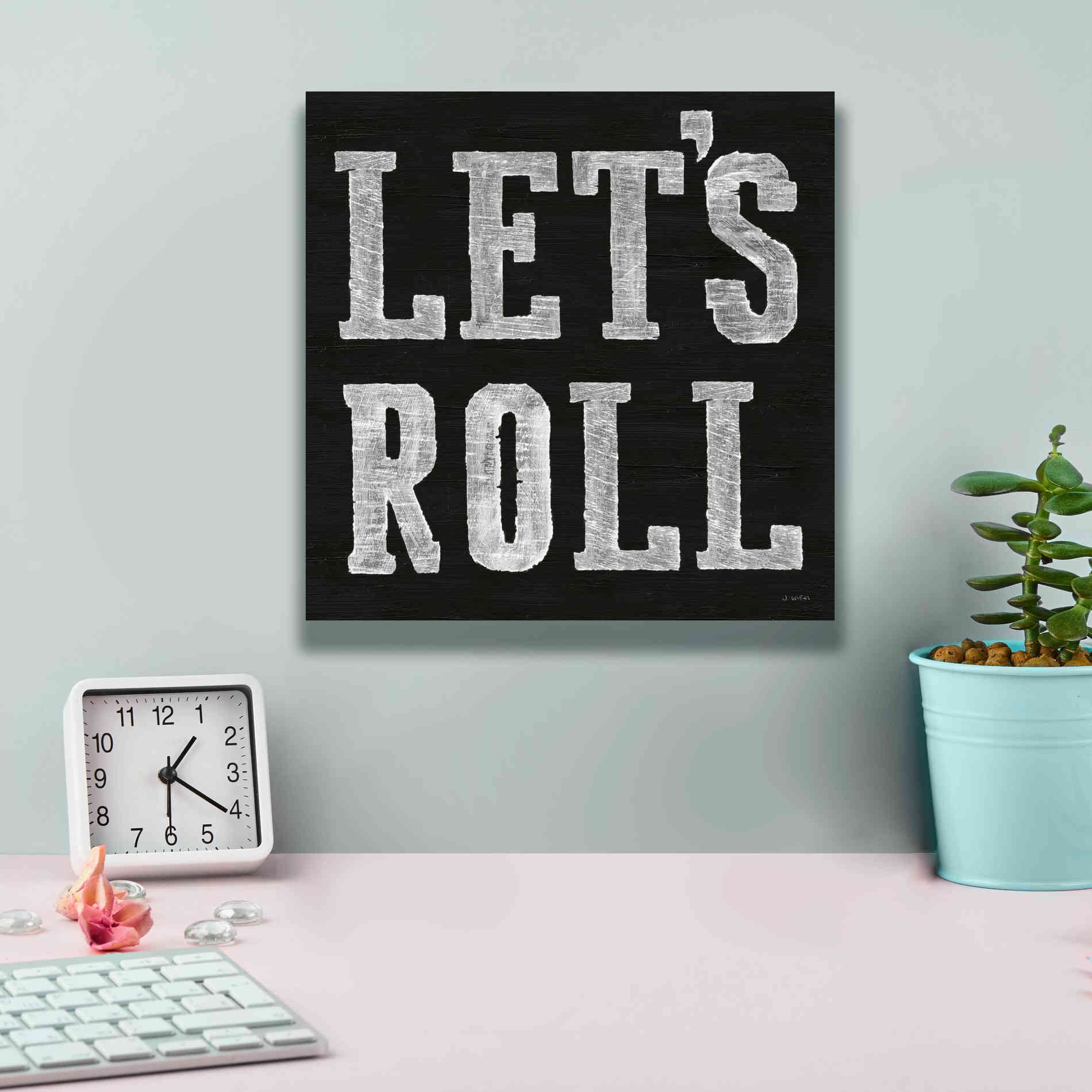 'Lets Roll V' by James Wiens, Canvas Wall Art,12 x 12