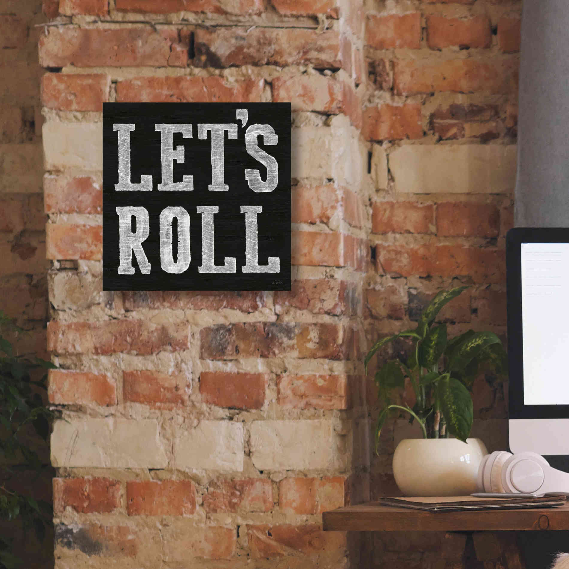 'Lets Roll V' by James Wiens, Canvas Wall Art,12 x 12