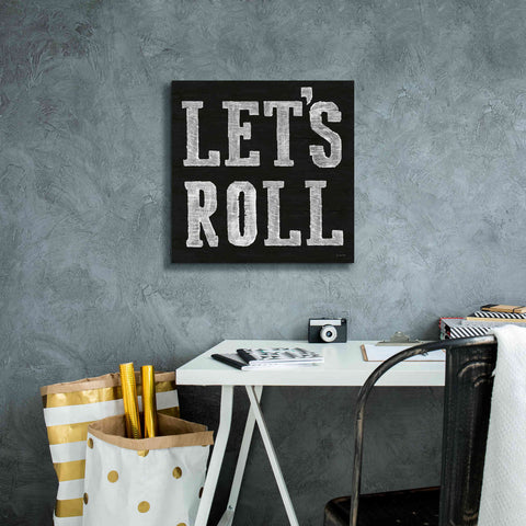 Image of 'Lets Roll V' by James Wiens, Canvas Wall Art,18 x 18
