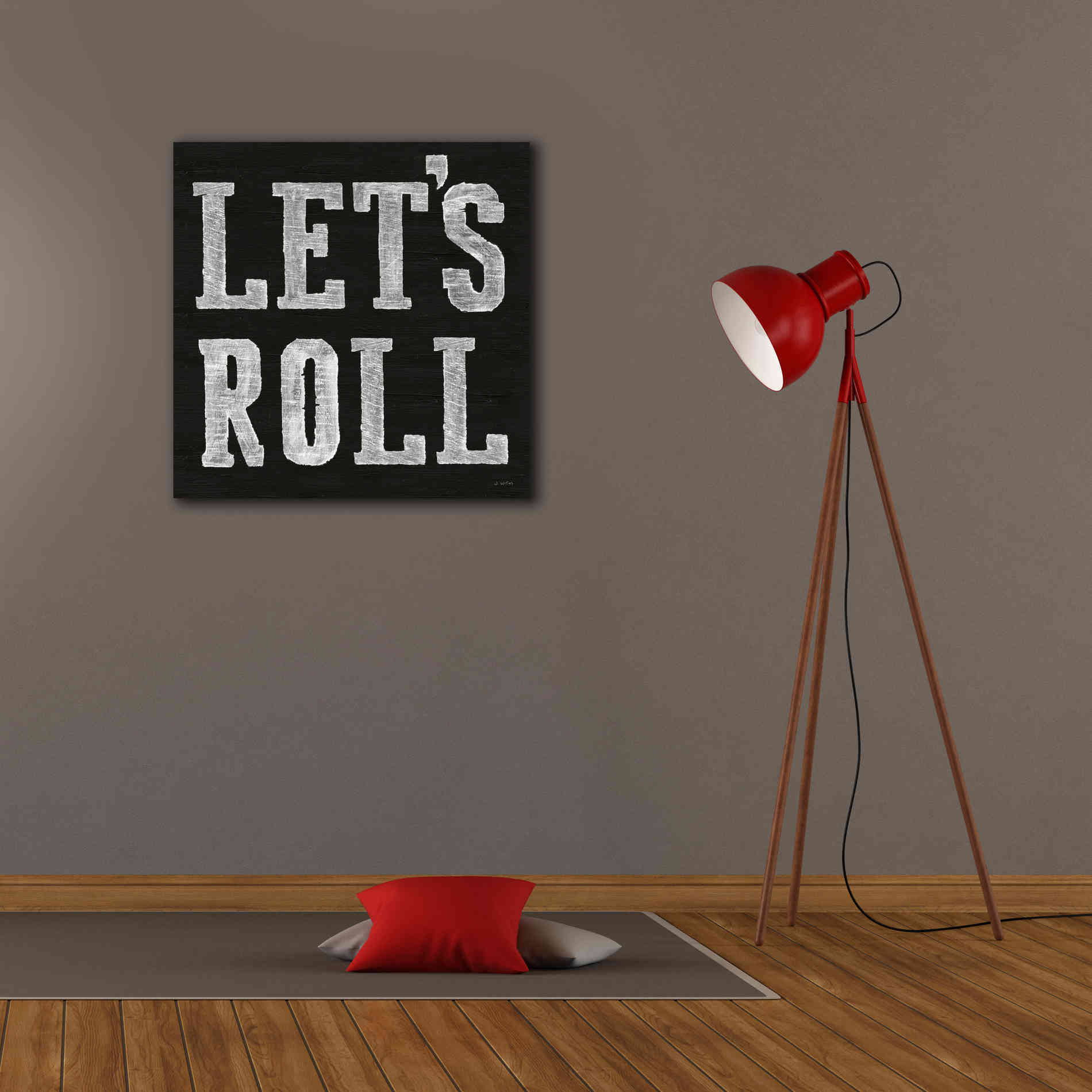 'Lets Roll V' by James Wiens, Canvas Wall Art,26 x 26