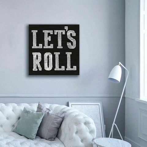 Image of 'Lets Roll V' by James Wiens, Canvas Wall Art,37 x 37