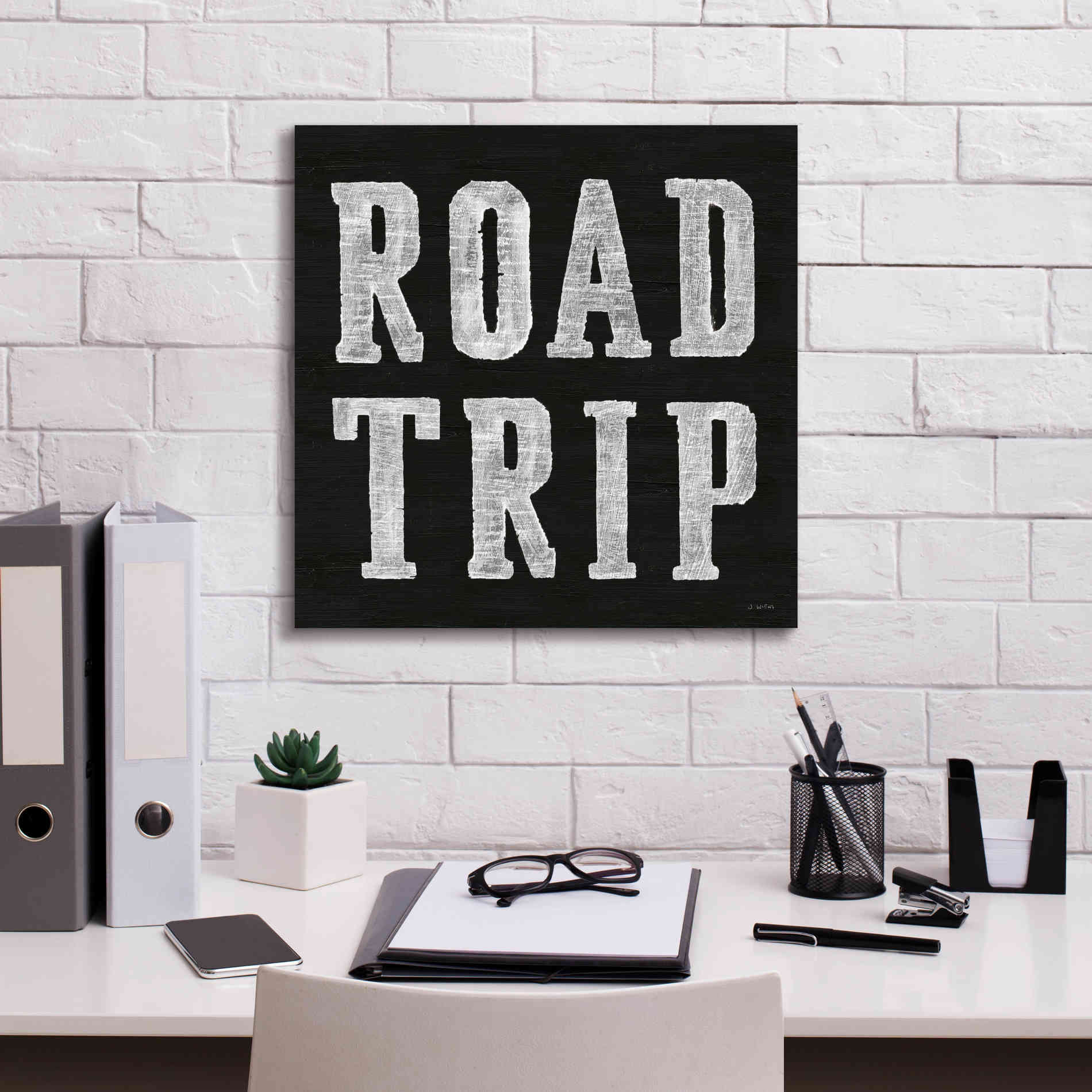 'Lets Roll VI' by James Wiens, Canvas Wall Art,18 x 18