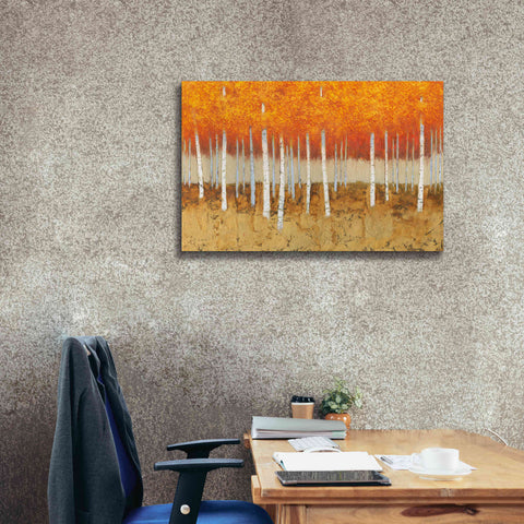 Image of 'Autumn Birches' by James Wiens, Canvas Wall Art,40 x 26