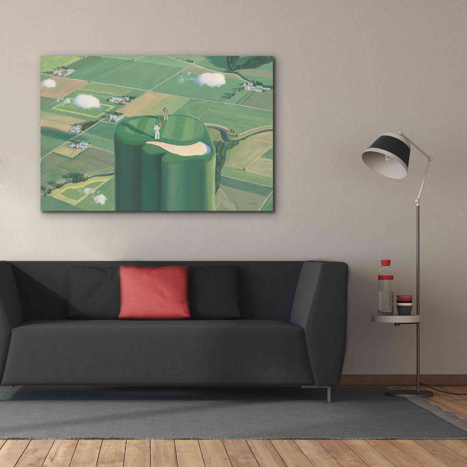 'Tee it Up' by James Wiens, Canvas Wall Art,60 x 40