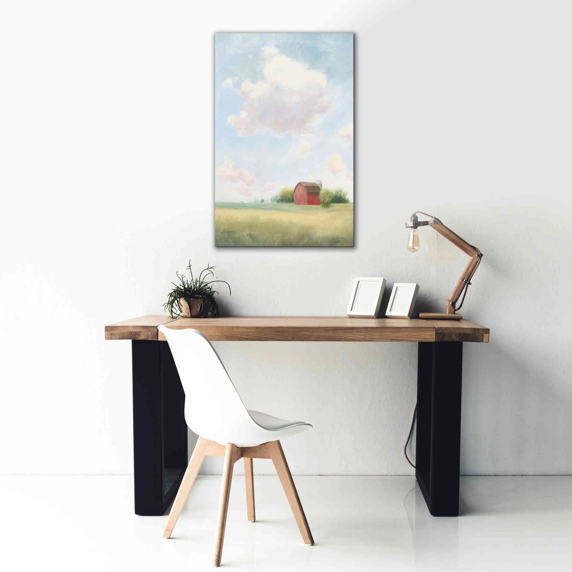 'Pleasant Pastures' by James Wiens, Canvas Wall Art,26 x 40