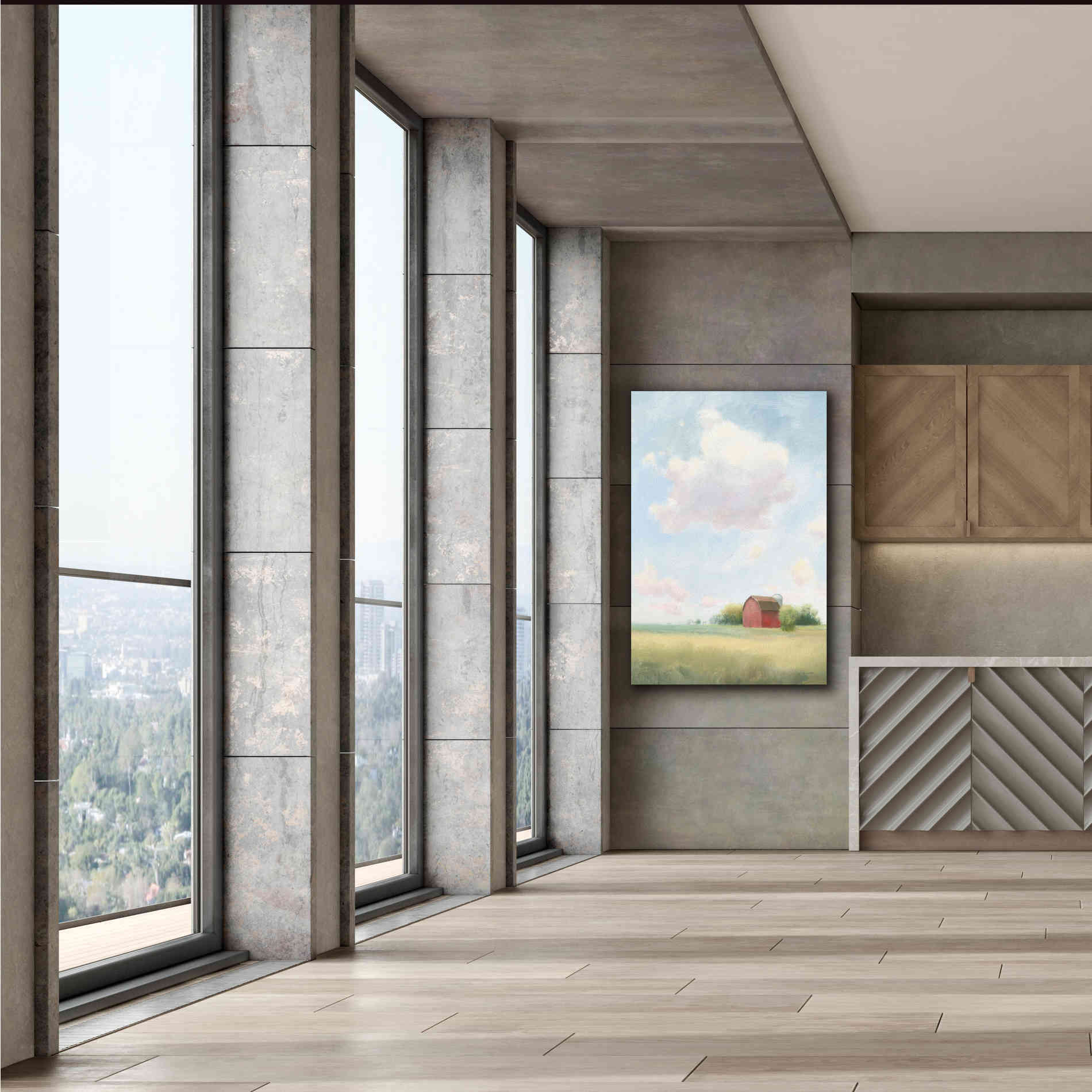 'Pleasant Pastures' by James Wiens, Canvas Wall Art,40 x 60