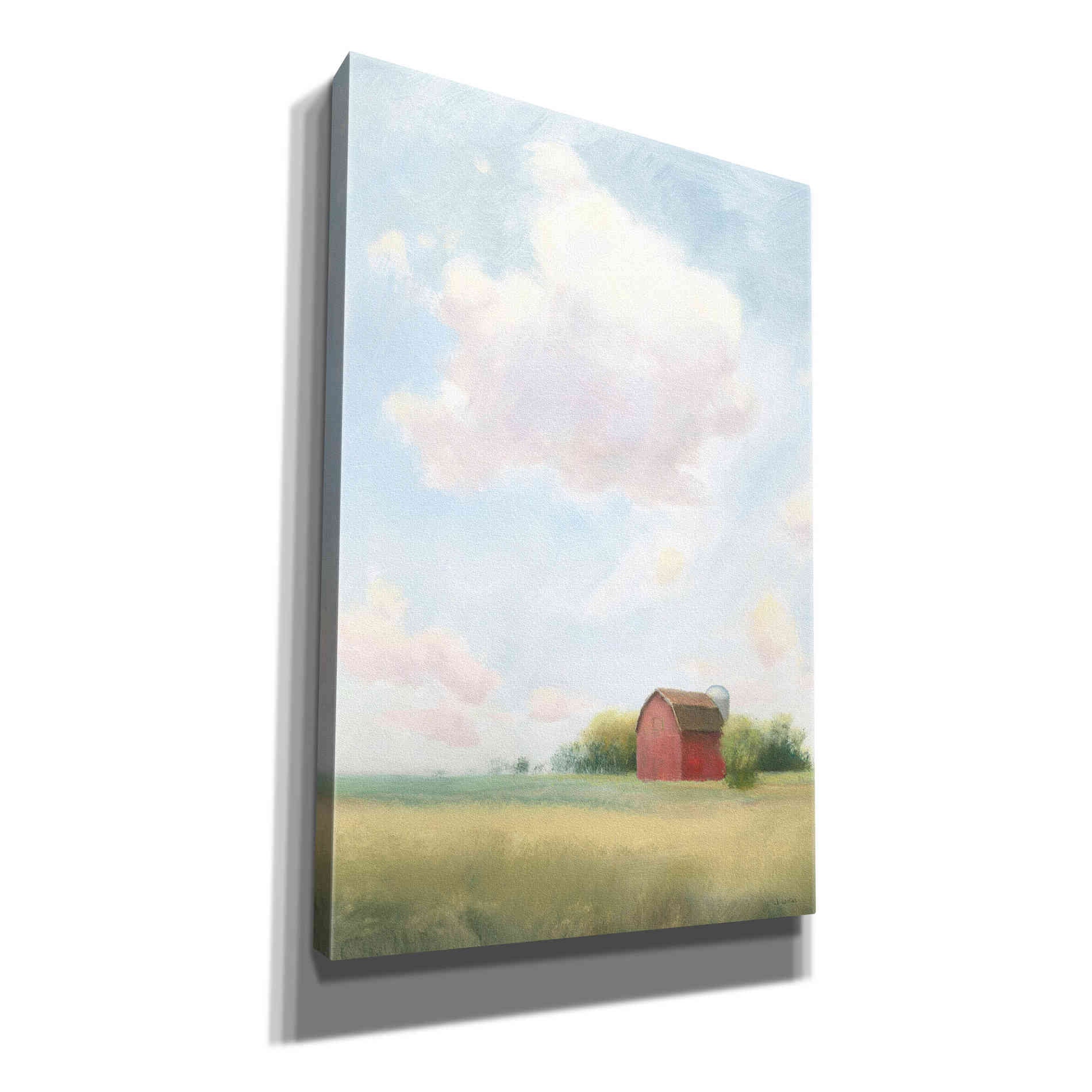 'Pleasant Pastures' by James Wiens, Canvas Wall Art,12x18x1.1x0,18x26x1.1x0,26x40x1.74x0,40x60x1.74x0