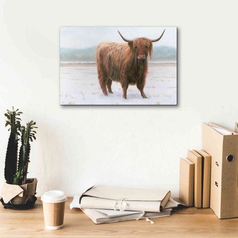 Image of 'King of the Highland Fields' by James Wiens, Canvas Wall Art,18 x 12