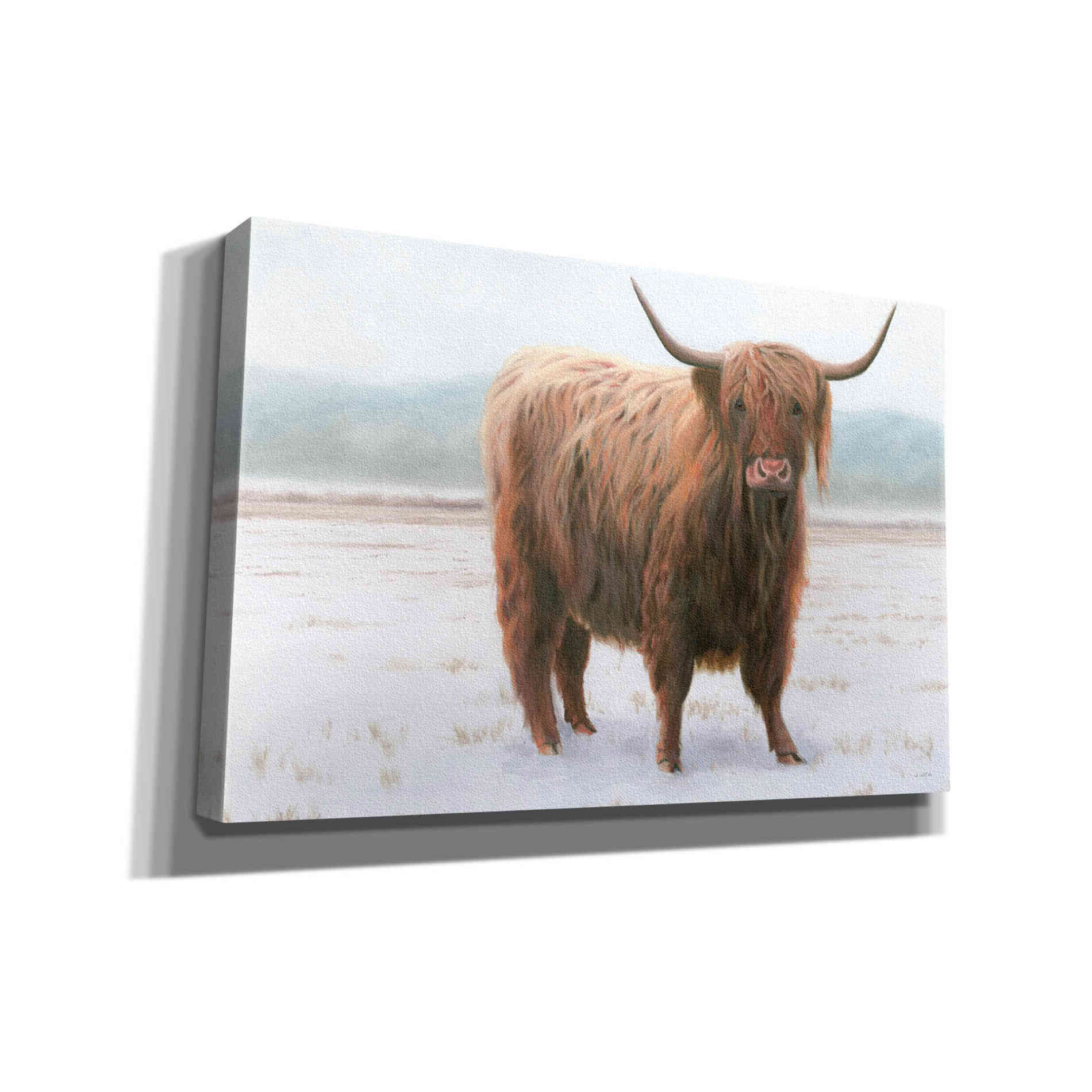 'King of the Highland Fields' by James Wiens, Canvas Wall Art,18x12x1.1x0,26x18x1.1x0,40x26x1.74x0,60x40x1.74x0