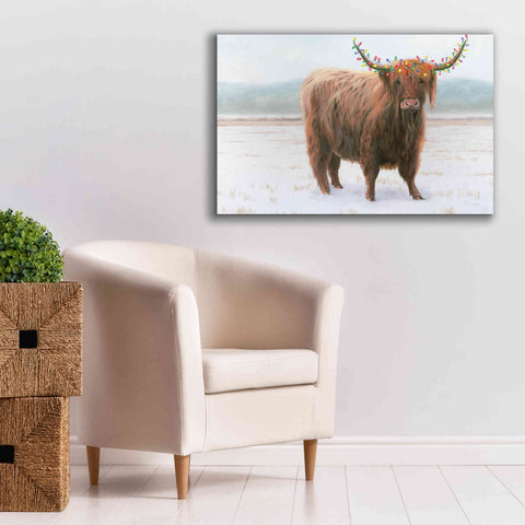 Image of 'King of the Highland Fields Lights' by James Wiens, Canvas Wall Art,40 x 26