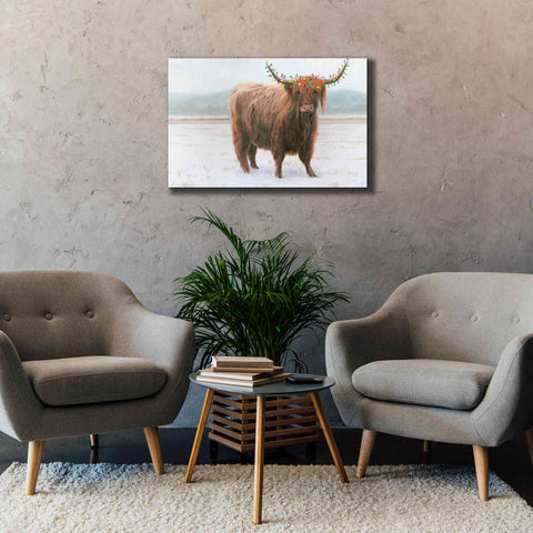 Image of 'King of the Highland Fields Lights' by James Wiens, Canvas Wall Art,40 x 26