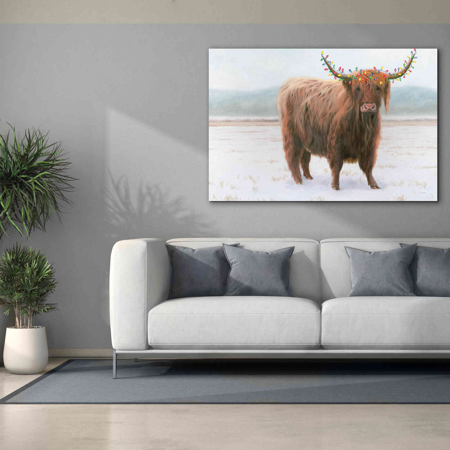 'King of the Highland Fields Lights' by James Wiens, Canvas Wall Art,60 x 40