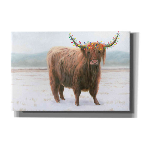 Image of 'King of the Highland Fields Lights' by James Wiens, Canvas Wall Art,18x12x1.1x0,26x18x1.1x0,40x26x1.74x0,60x40x1.74x0