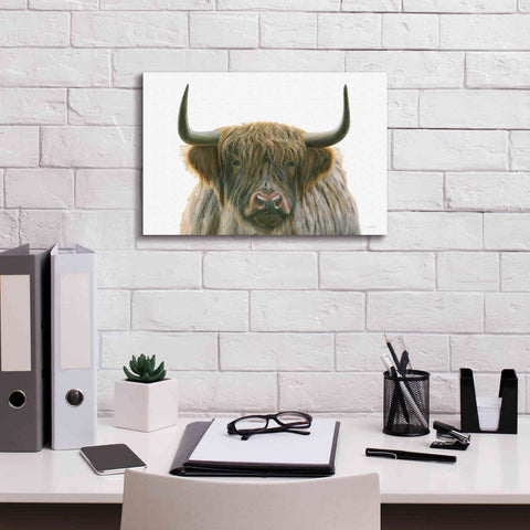 Image of 'Highlander' by James Wiens, Canvas Wall Art,18 x 12