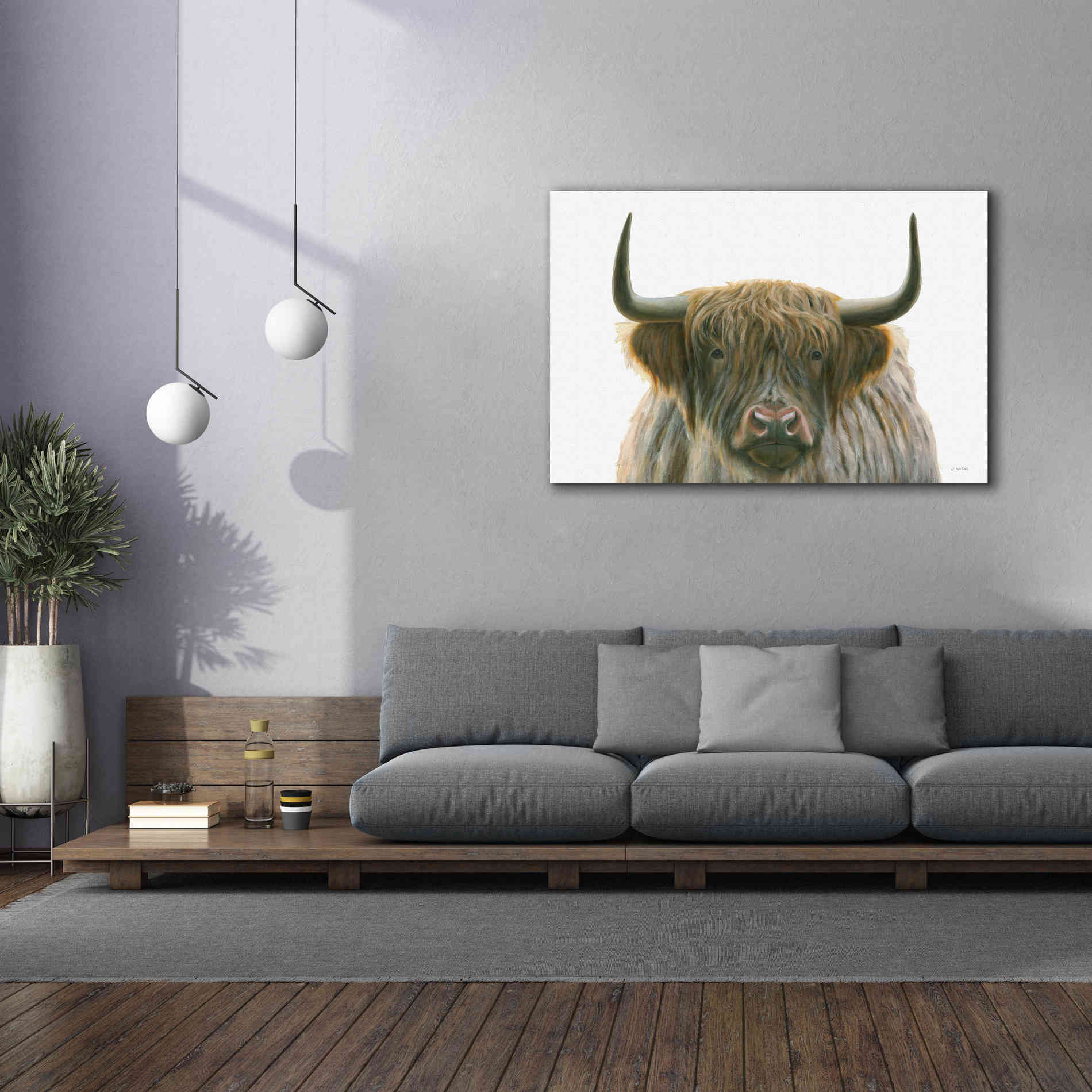 'Highlander' by James Wiens, Canvas Wall Art,60 x 40