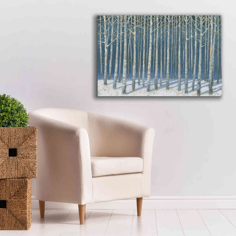 Image of 'Shimmering Birches' by James Wiens, Canvas Wall Art,40 x 26