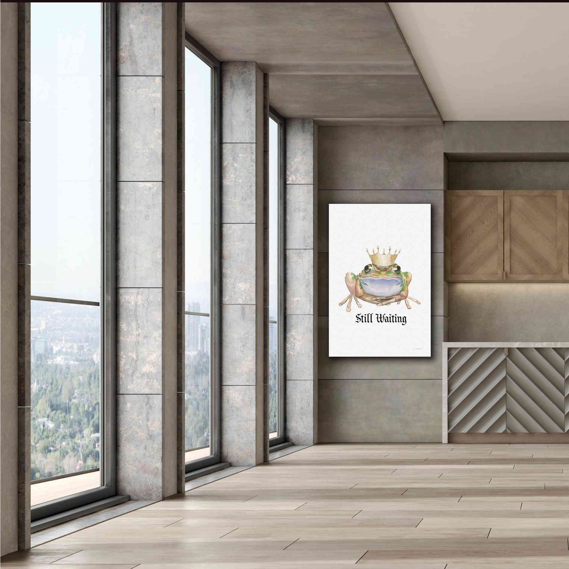 'Still Waiting' by James Wiens, Canvas Wall Art,40 x 60