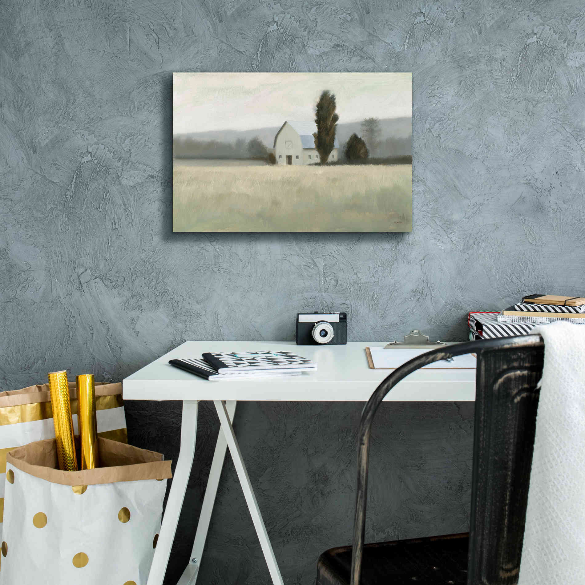 'Quiet Valley' by James Wiens, Canvas Wall Art,18 x 12