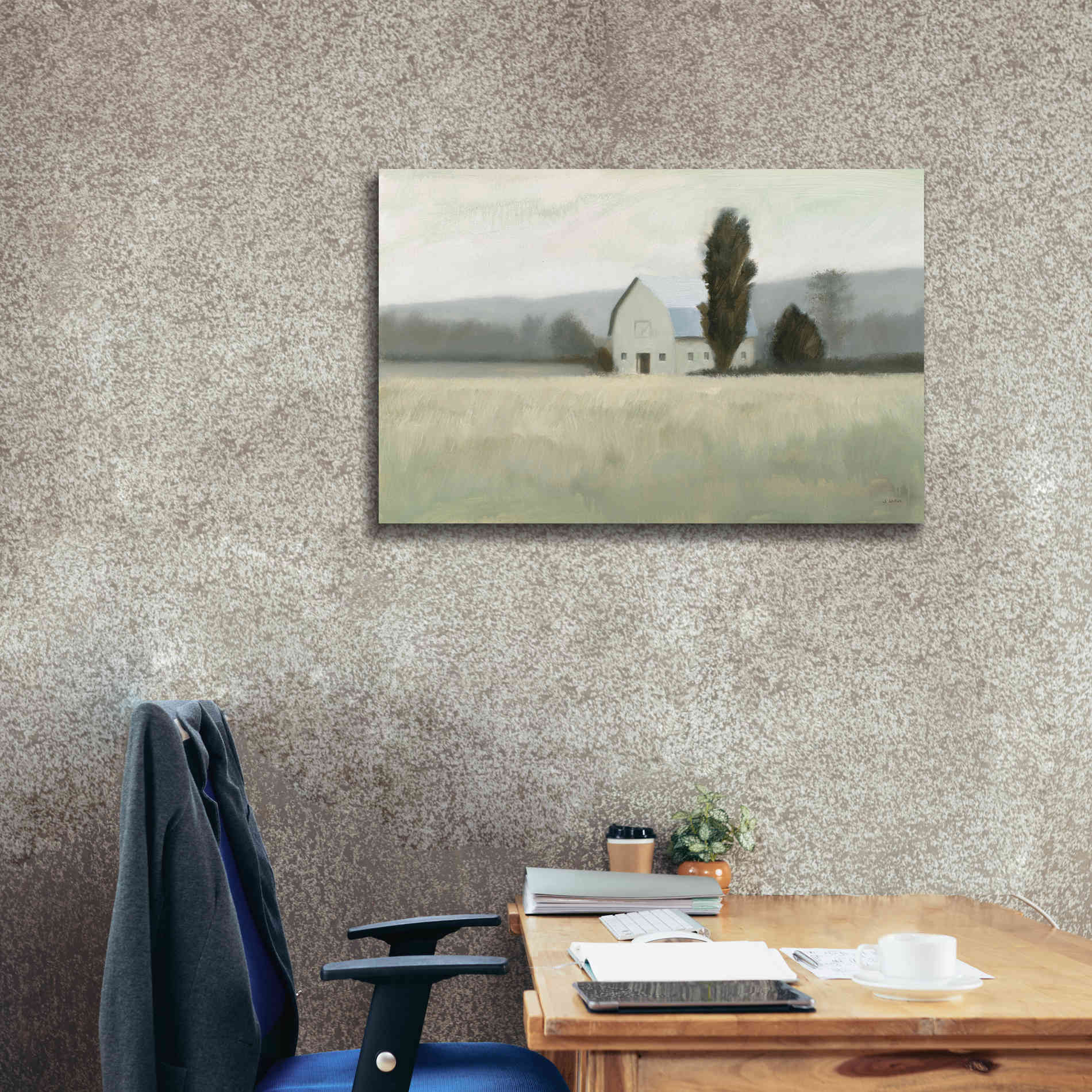 'Quiet Valley' by James Wiens, Canvas Wall Art,40 x 26