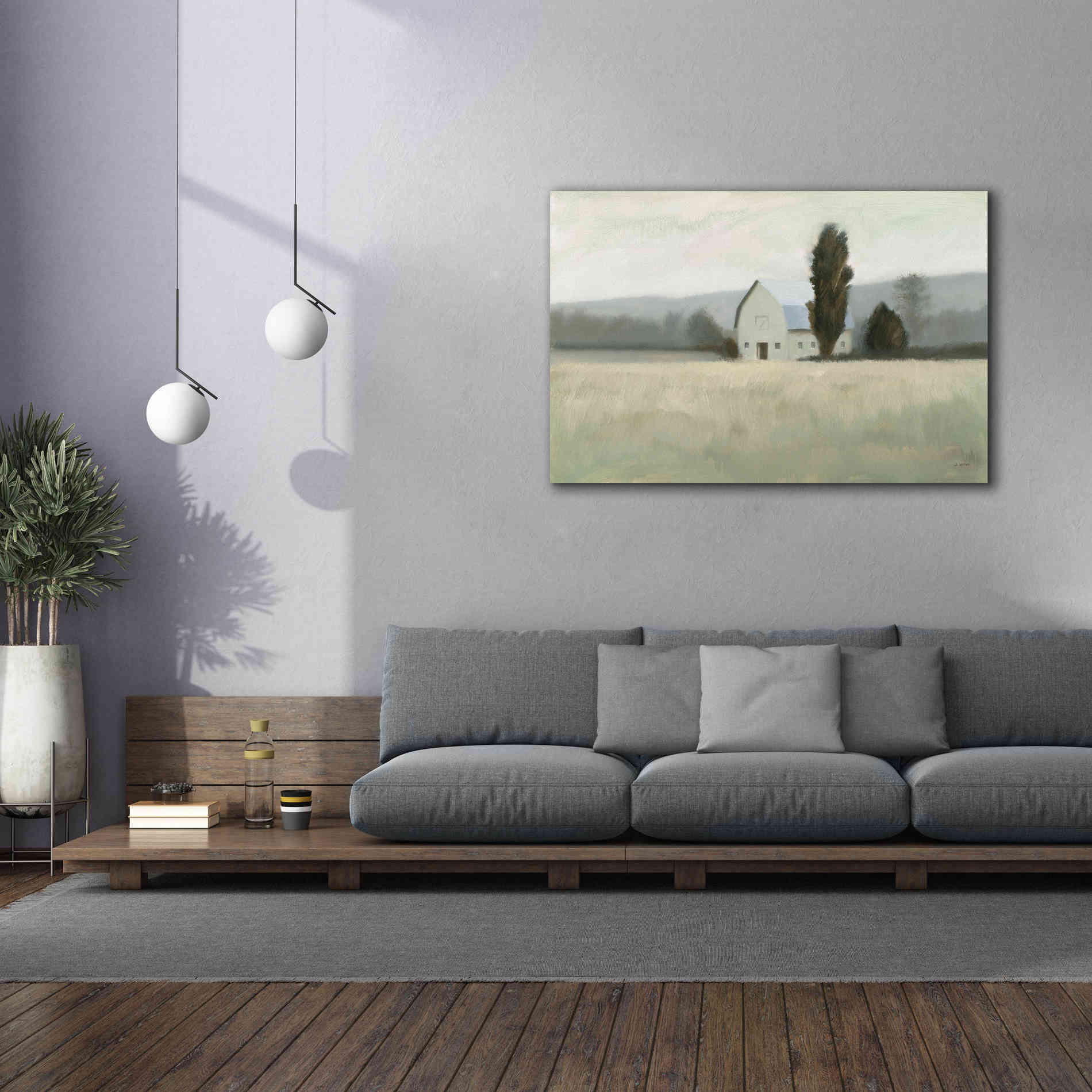 'Quiet Valley' by James Wiens, Canvas Wall Art,60 x 40