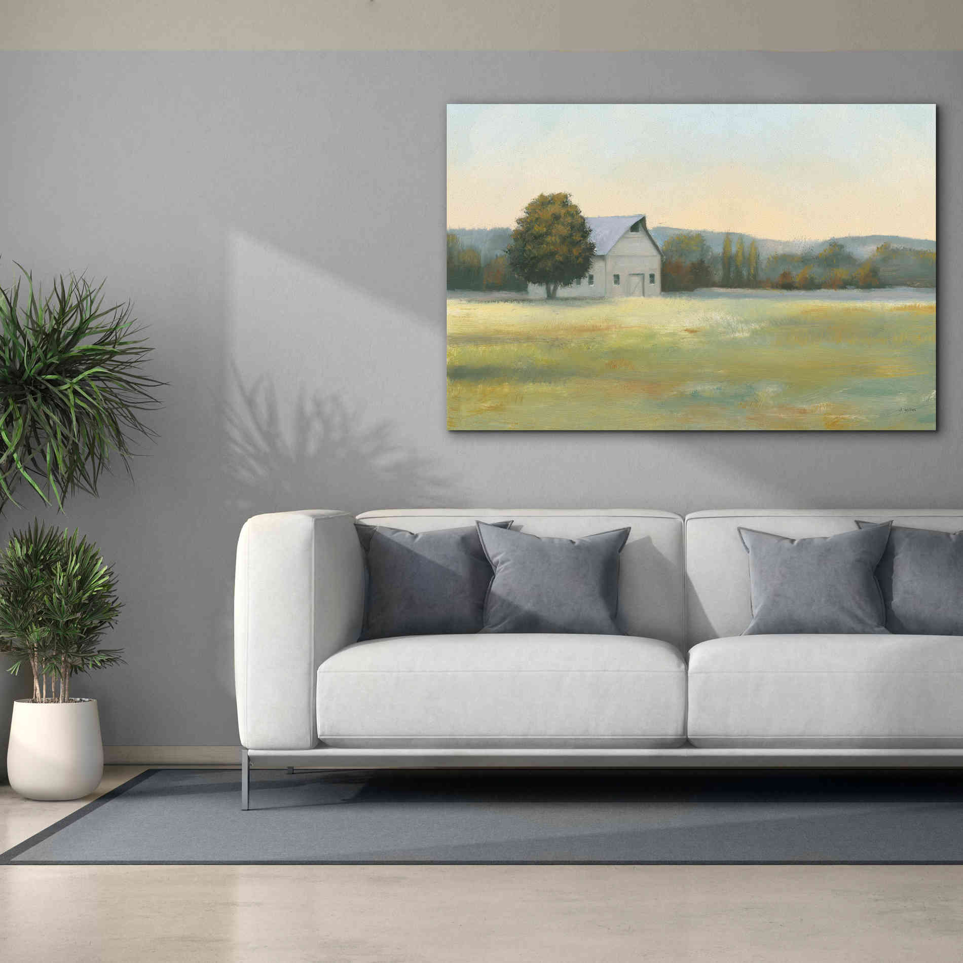'Morning Meadows II' by James Wiens, Canvas Wall Art,60 x 40