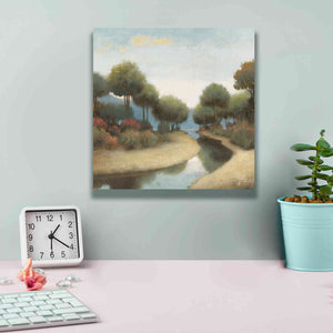 'By the Waterways I' by James Wiens, Canvas Wall Art,12 x 12